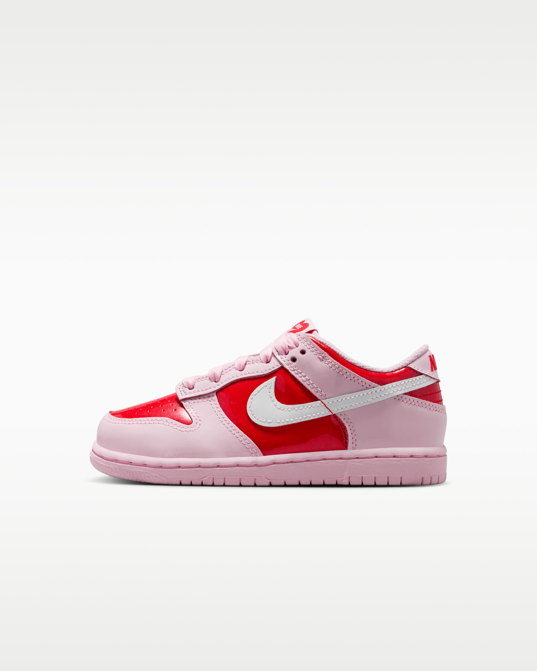 Nike Dunk Low Younger Kids' Shoes - Pink Foam/Light Crimson/Summit White