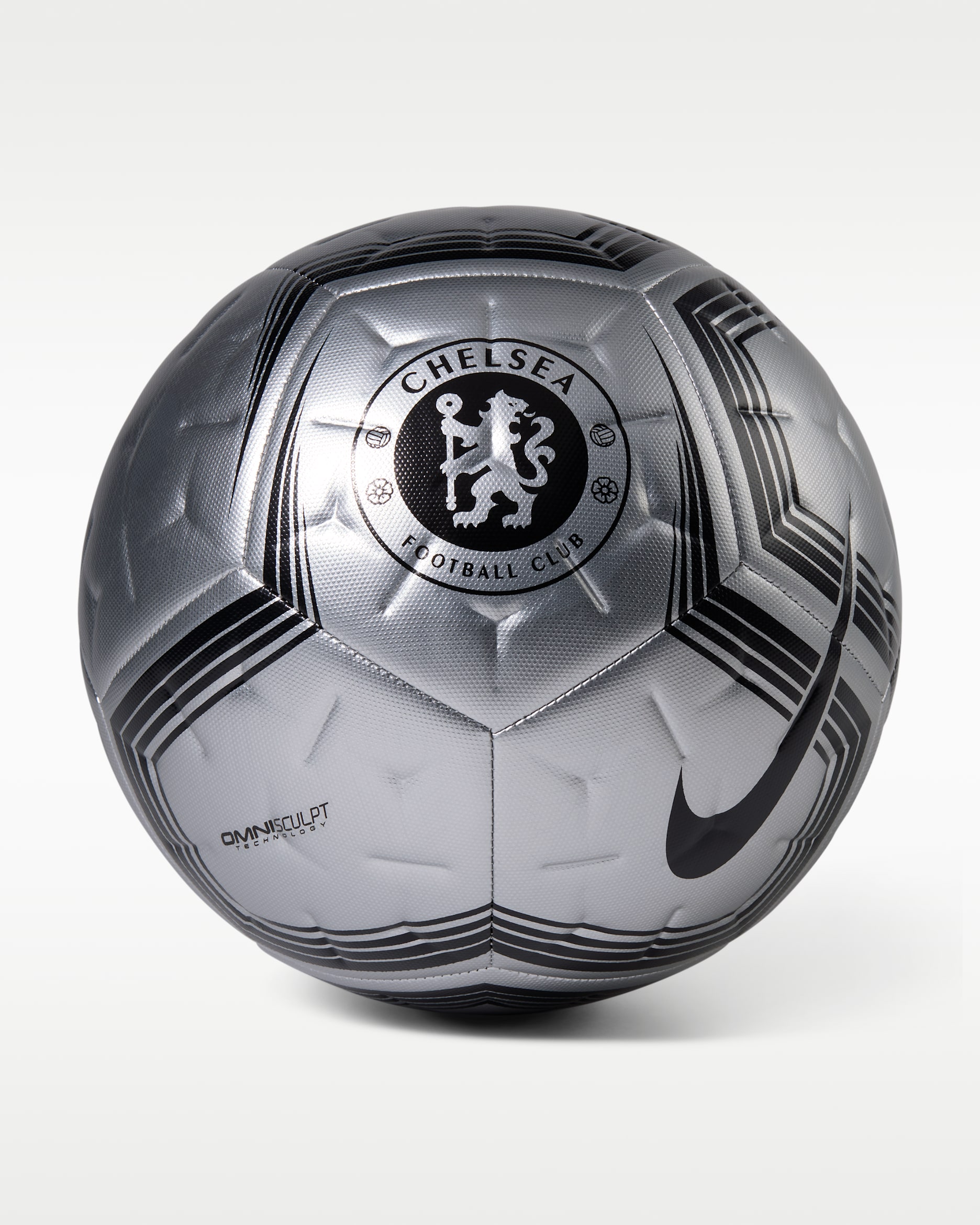 Boll Chelsea 2026/27 Nike Academy Winter Chrome Pack - Metallic Silver/Svart