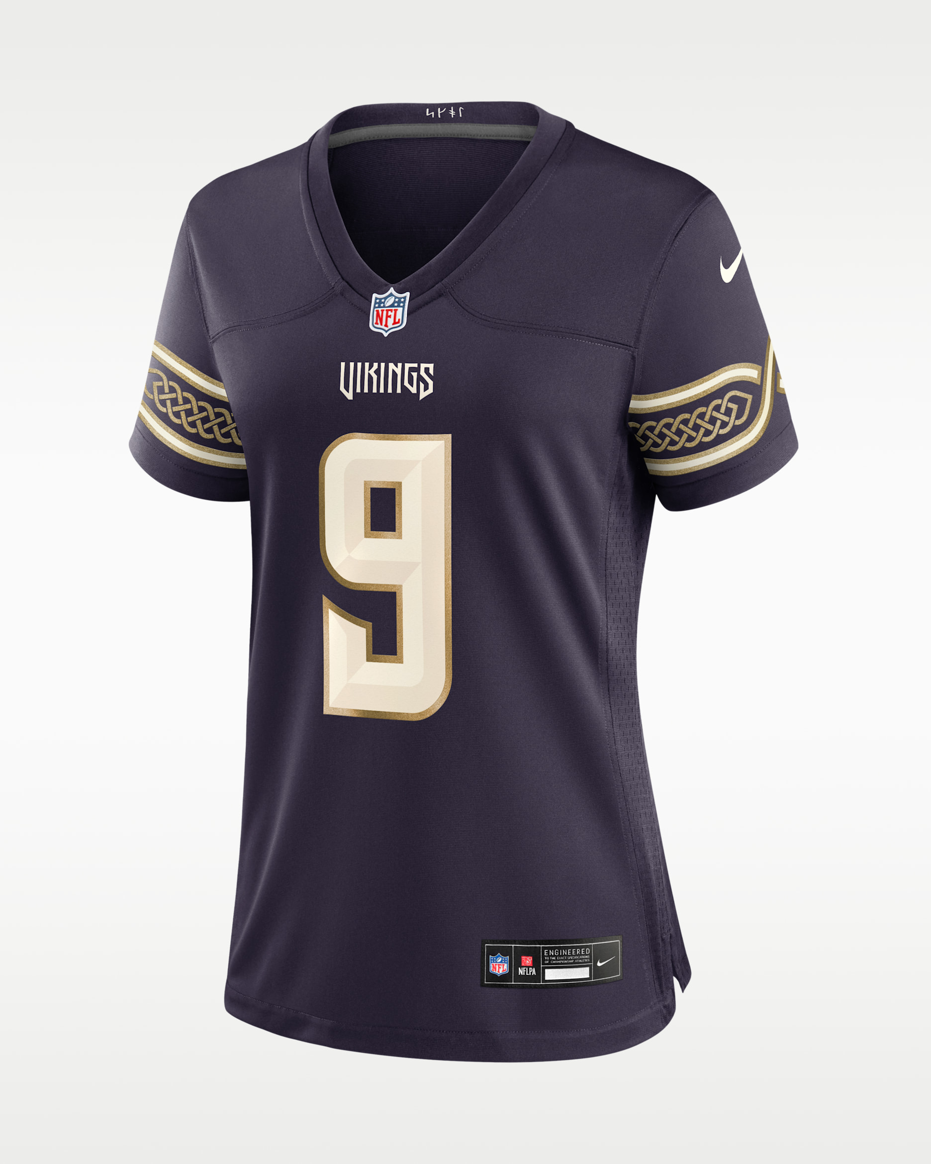 J.J. McCarthy Minnesota Vikings Rivalries Collection Women's Nike NFL Game Jersey - Purple