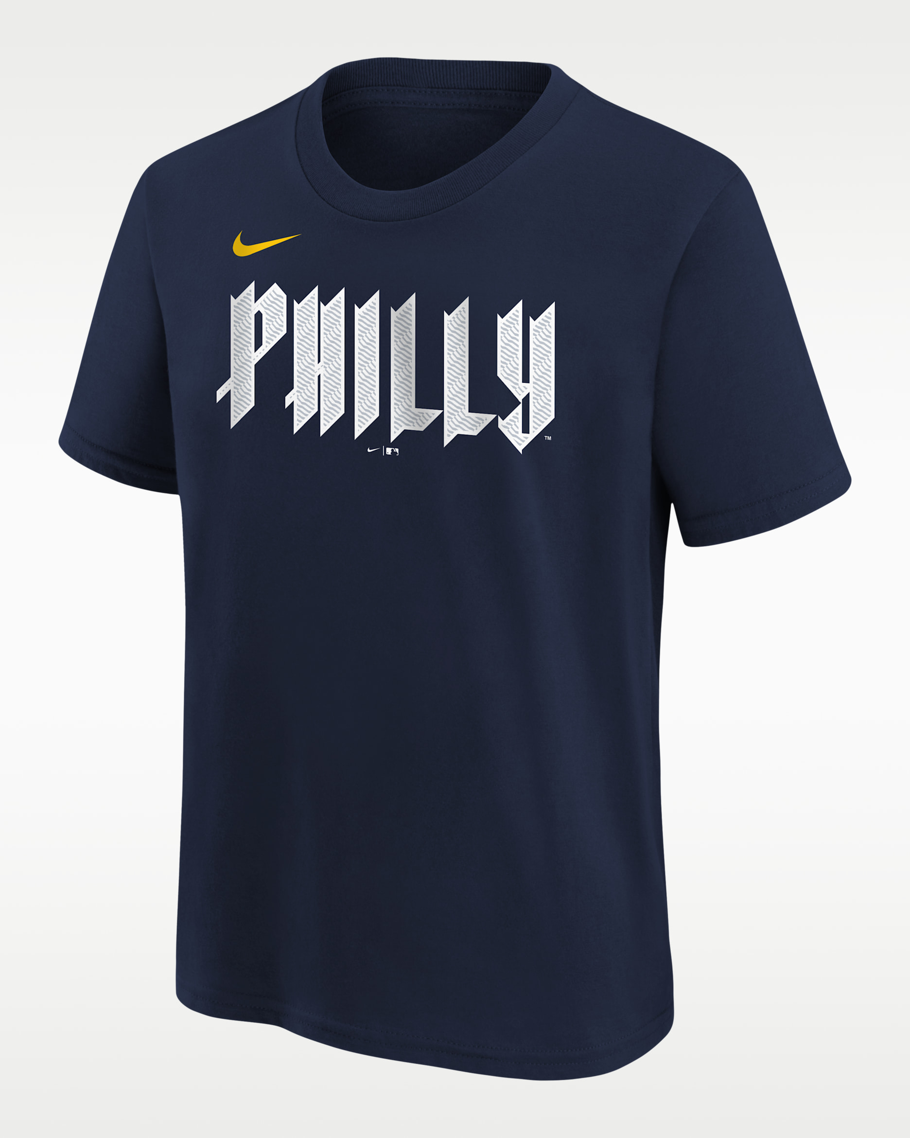 City Connect Wordmark Big Kids' Nike MLB T-Shirt - College Navy