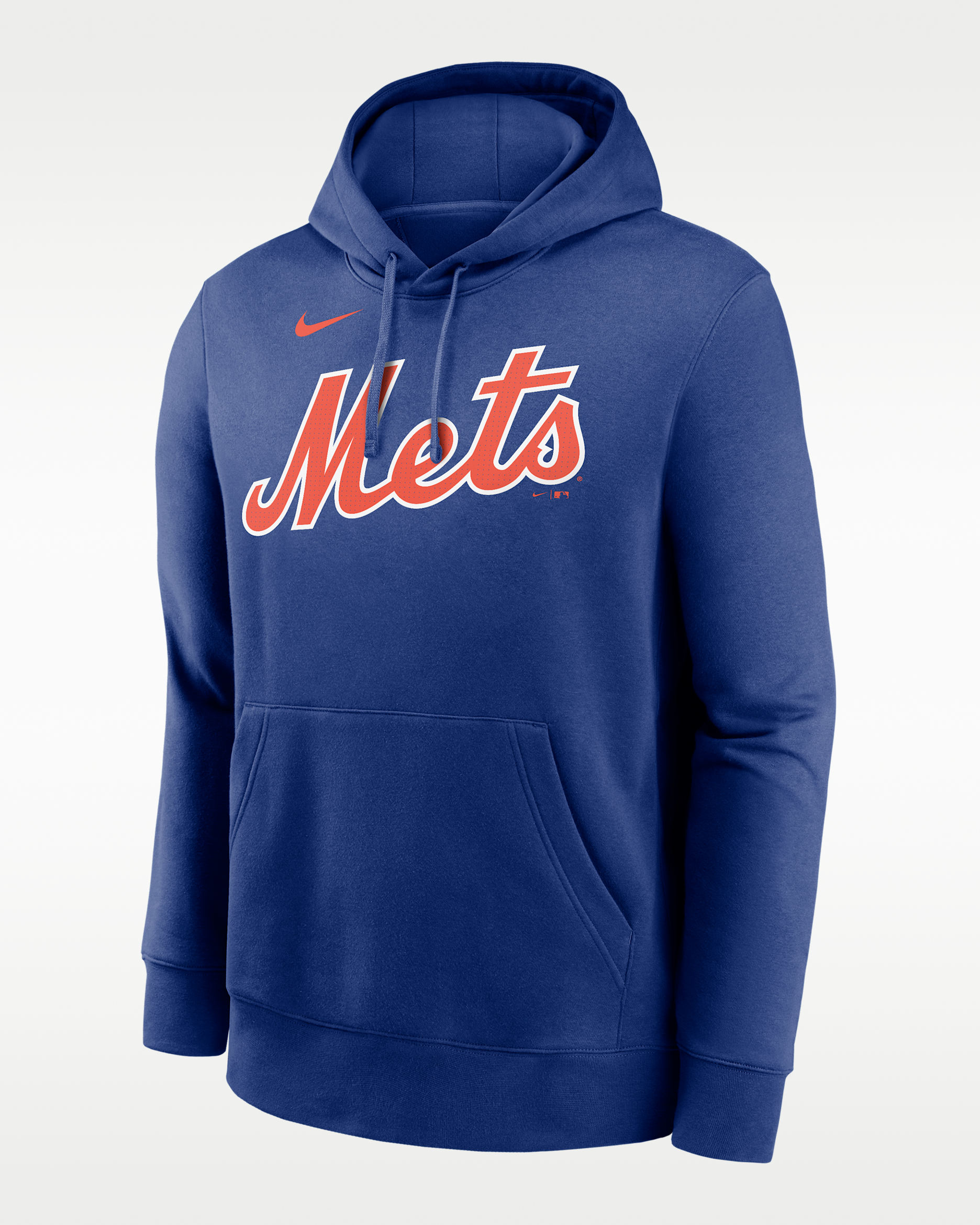 Francisco Lindor New York Mets Club Men's Nike MLB Pullover Hoodie - Blue