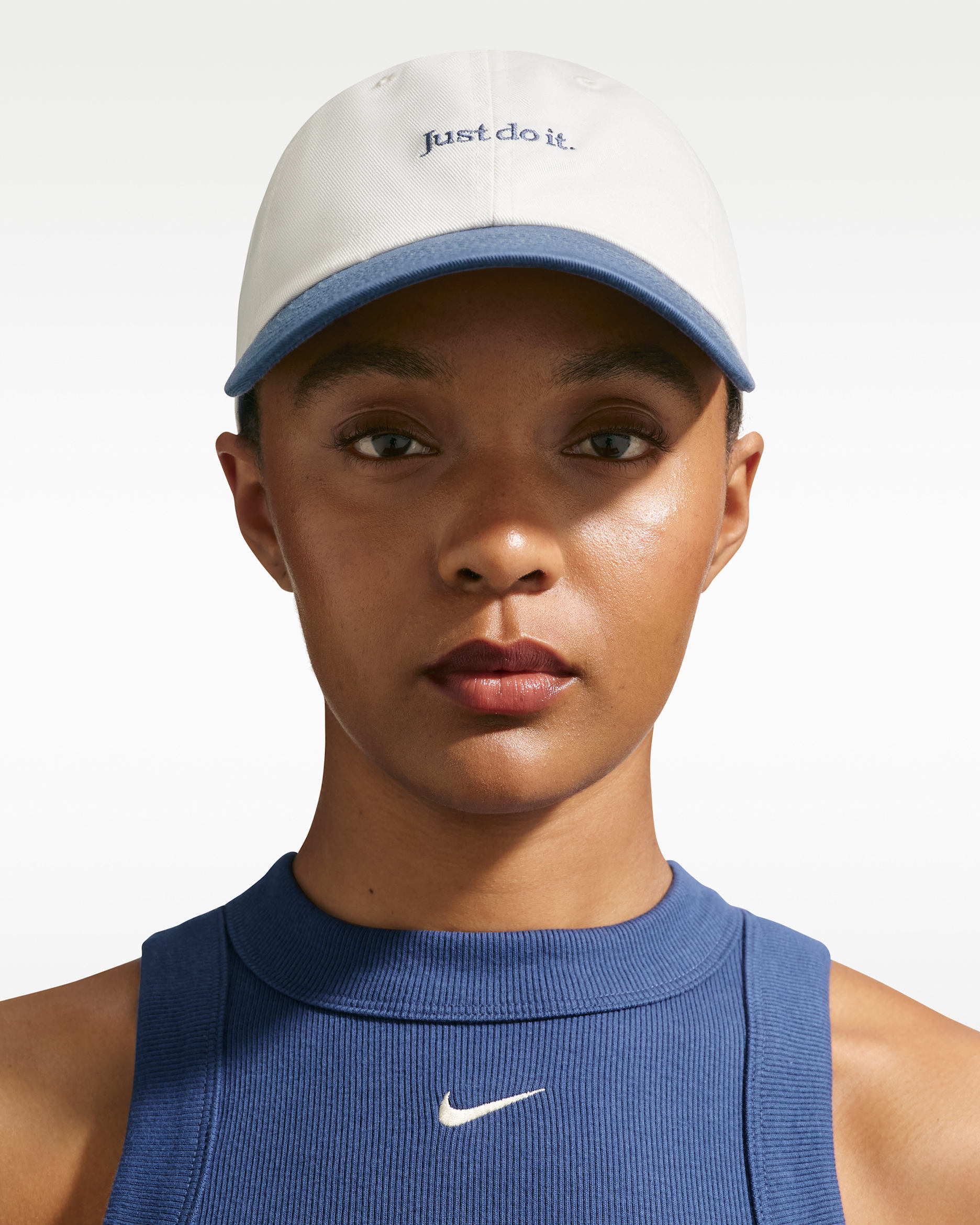 Nike Club Unstructured JDI Cap - Sail/Mystic Navy/Mystic Navy