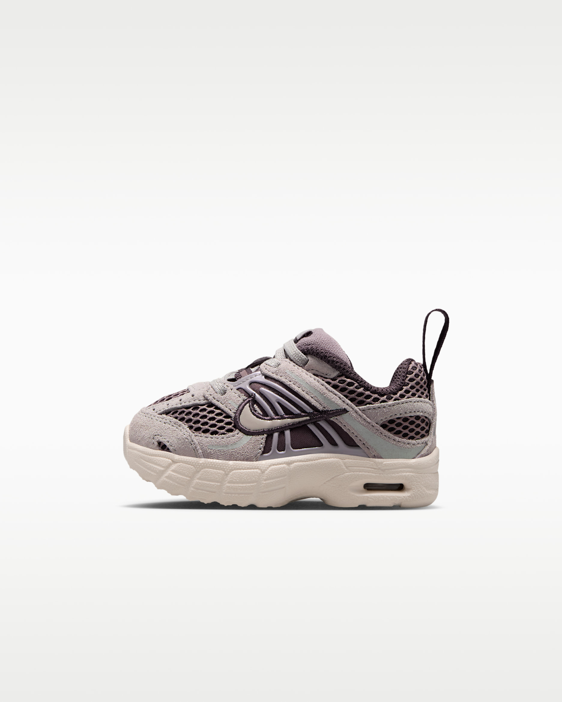 Nike Air Max Moto 2K sko för baby och små barn - College Grey/Dark Violet Ore/Taupe Haze/Light Iron Ore