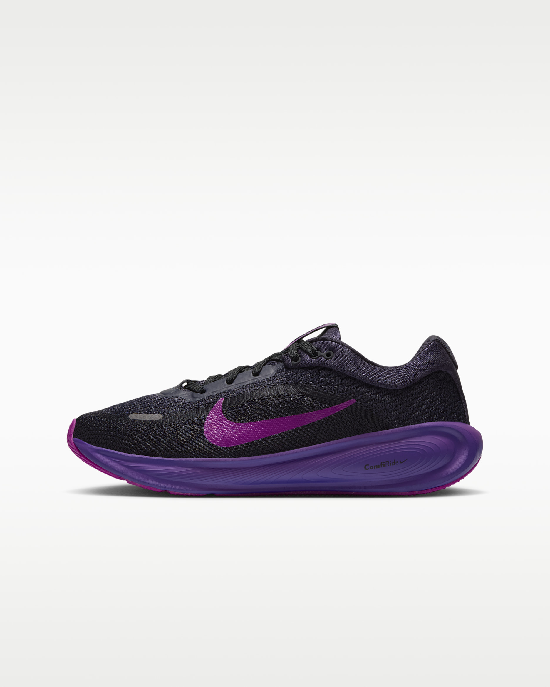 Nike Stellar Ride Big Kids' Running Shoes - Gridiron/Off Noir/Dark Concord/Vivid Purple