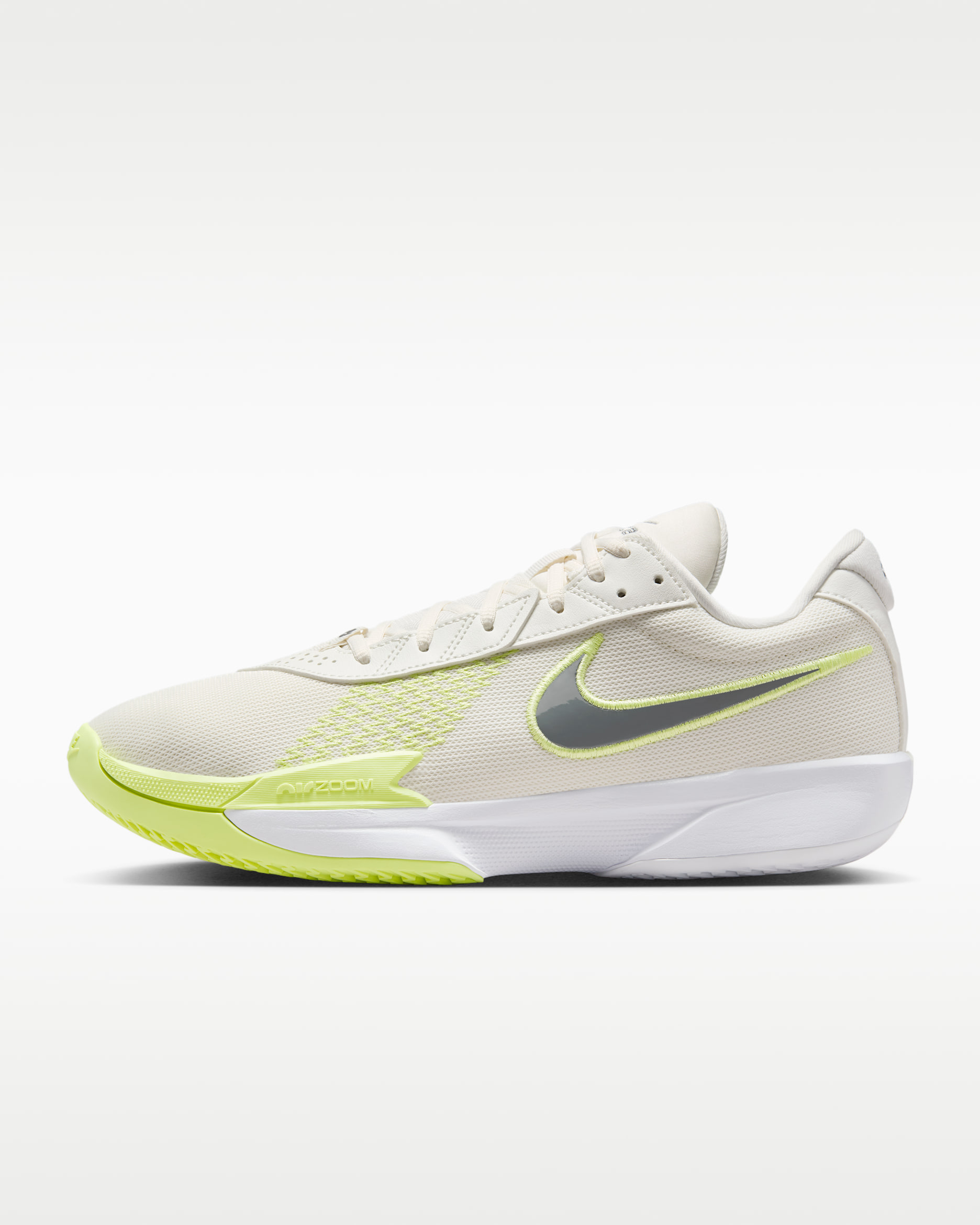 รองเท้าบาสเก็ตบอล Nike G.T. Cut Academy EP - Sail/Light Lemon Twist/ขาว/Smoke Grey