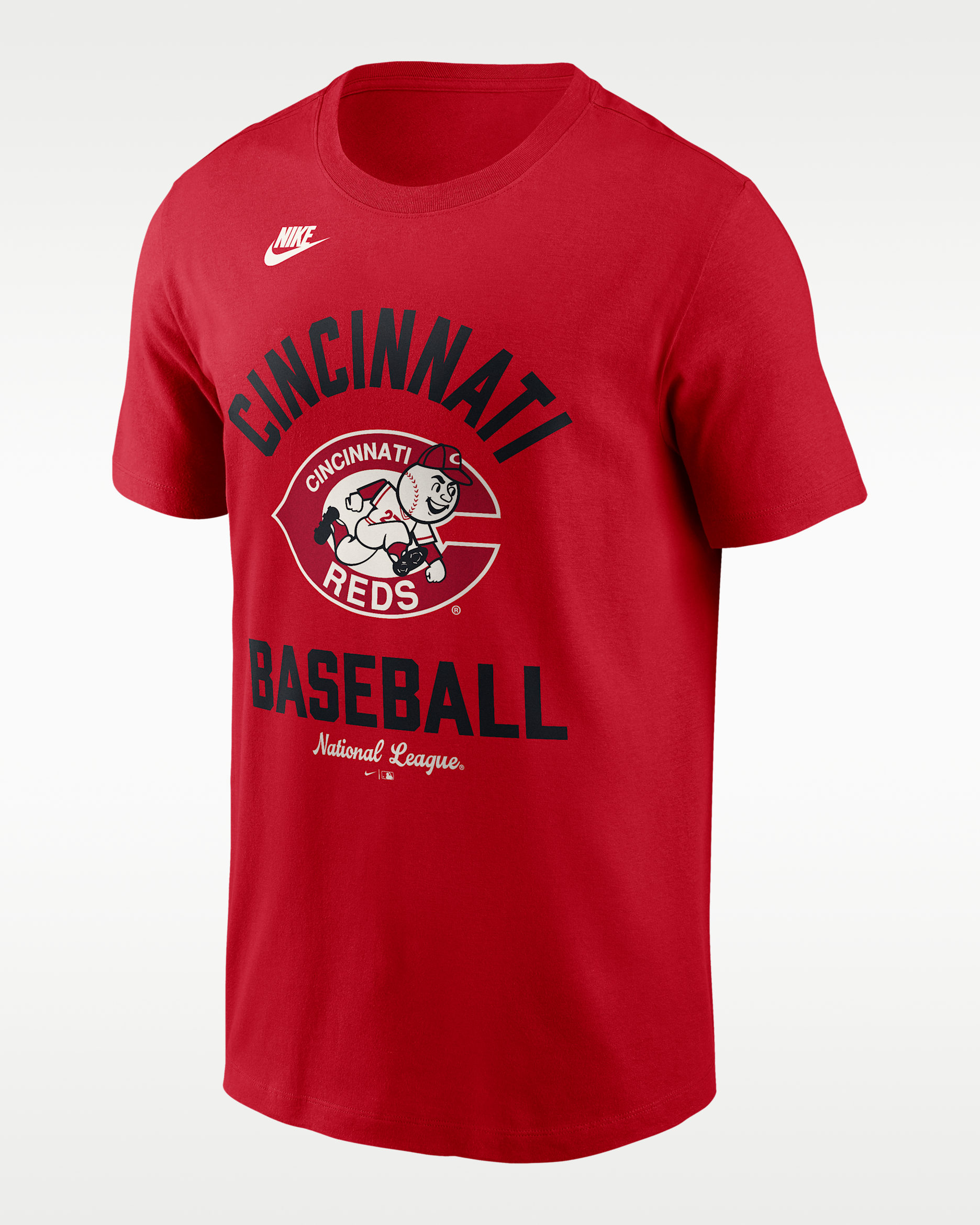 Cincinnati Reds Cooperstown Men's Nike MLB T-Shirt - Red