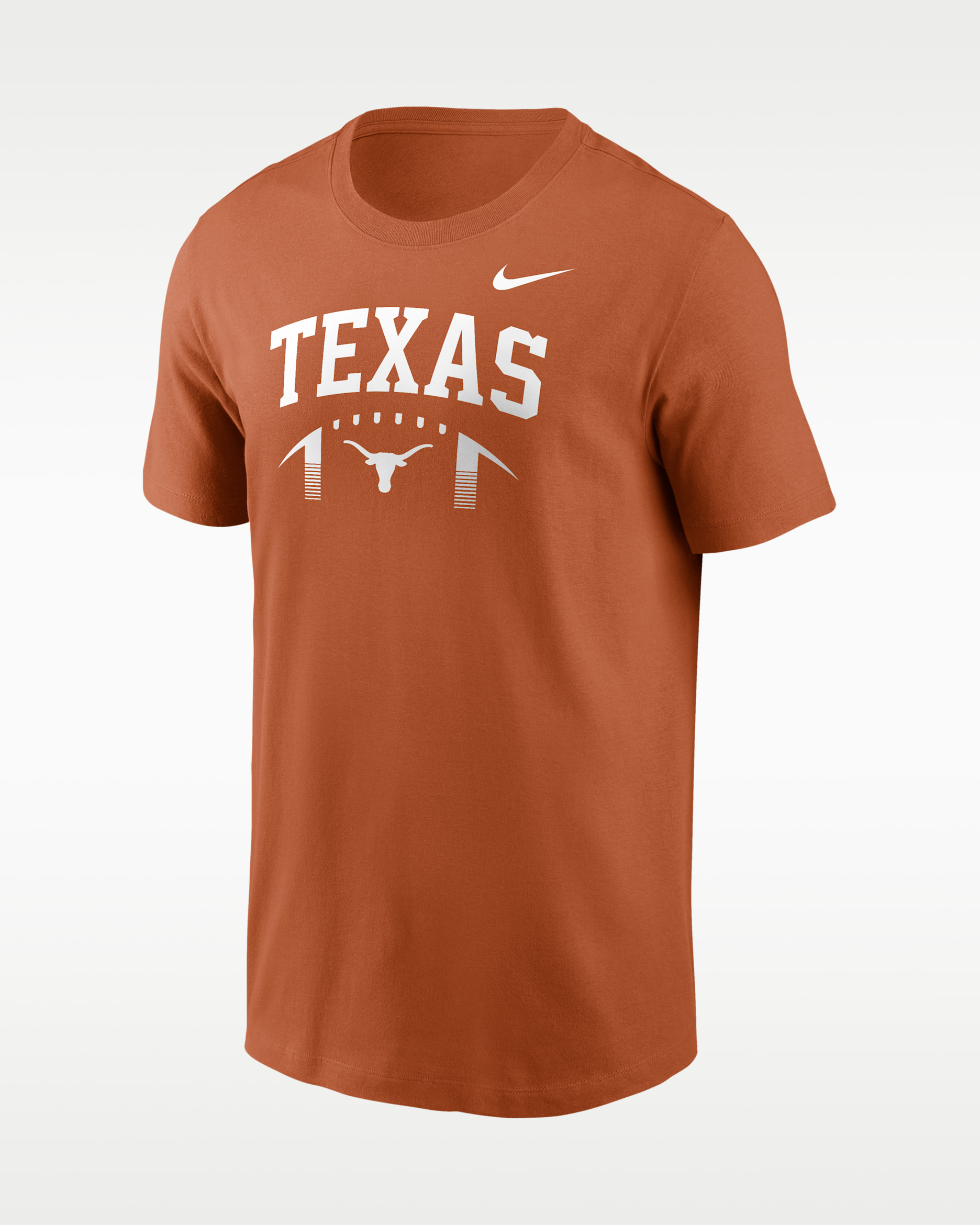 Texas Primetime Football Icon Men's Nike College T-Shirt - Burnt Orange