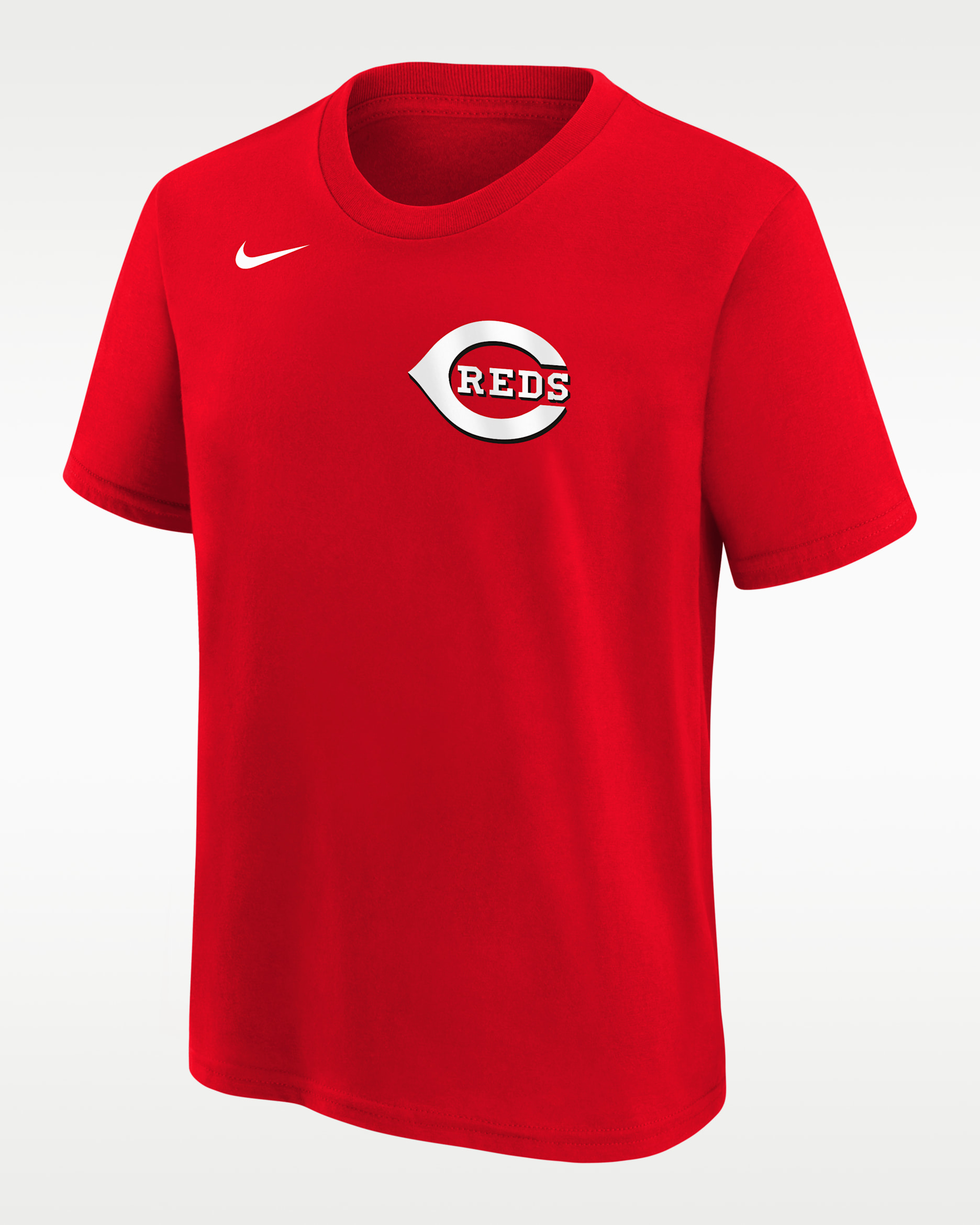 Cincinnati Reds Wordmark Big Kids' Nike MLB T-Shirt - Red