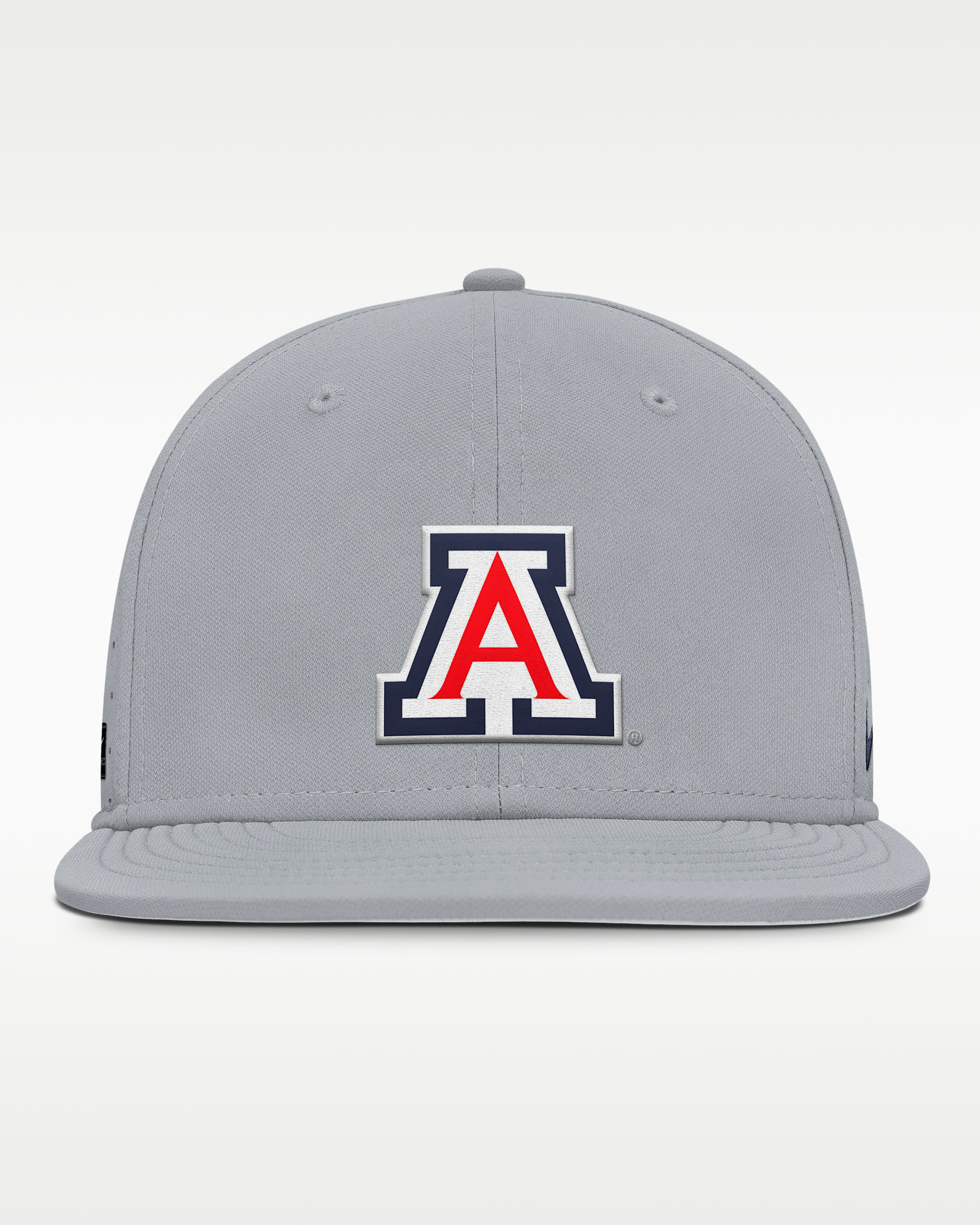Gorra universitaria Nike Dri-FIT ajustada para hombre Arizona Wildcats Dugout True - Gris