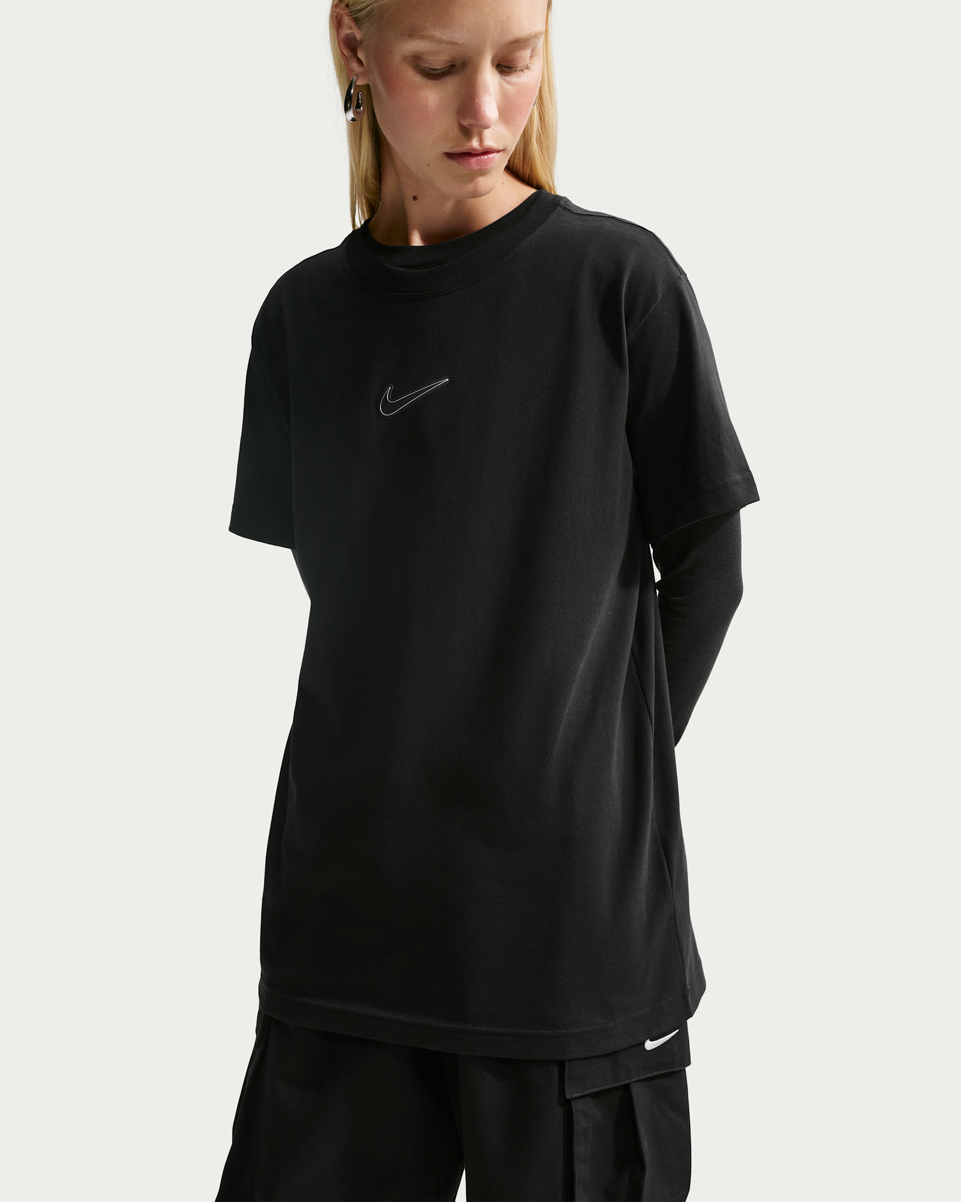 Nike Sportswear Classic Women's Oversized T-Shirt - Black