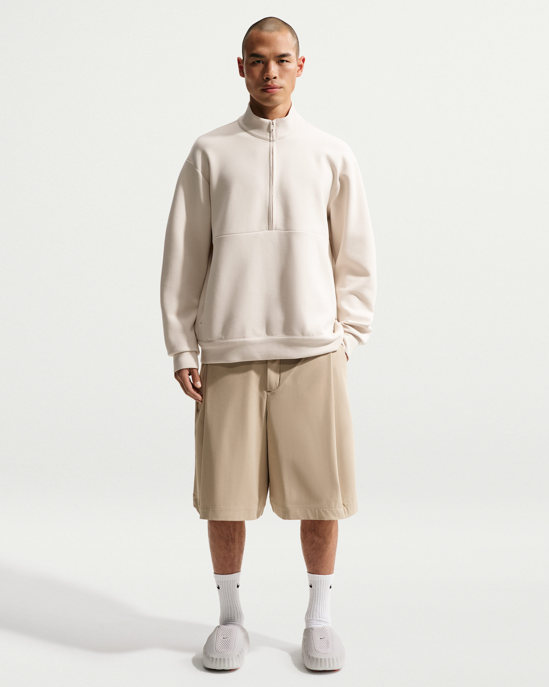 Nike 24.7 PerfectStretch Men's Dri-FIT UV 8" Shorts - Desert Khaki/Sail/Khaki