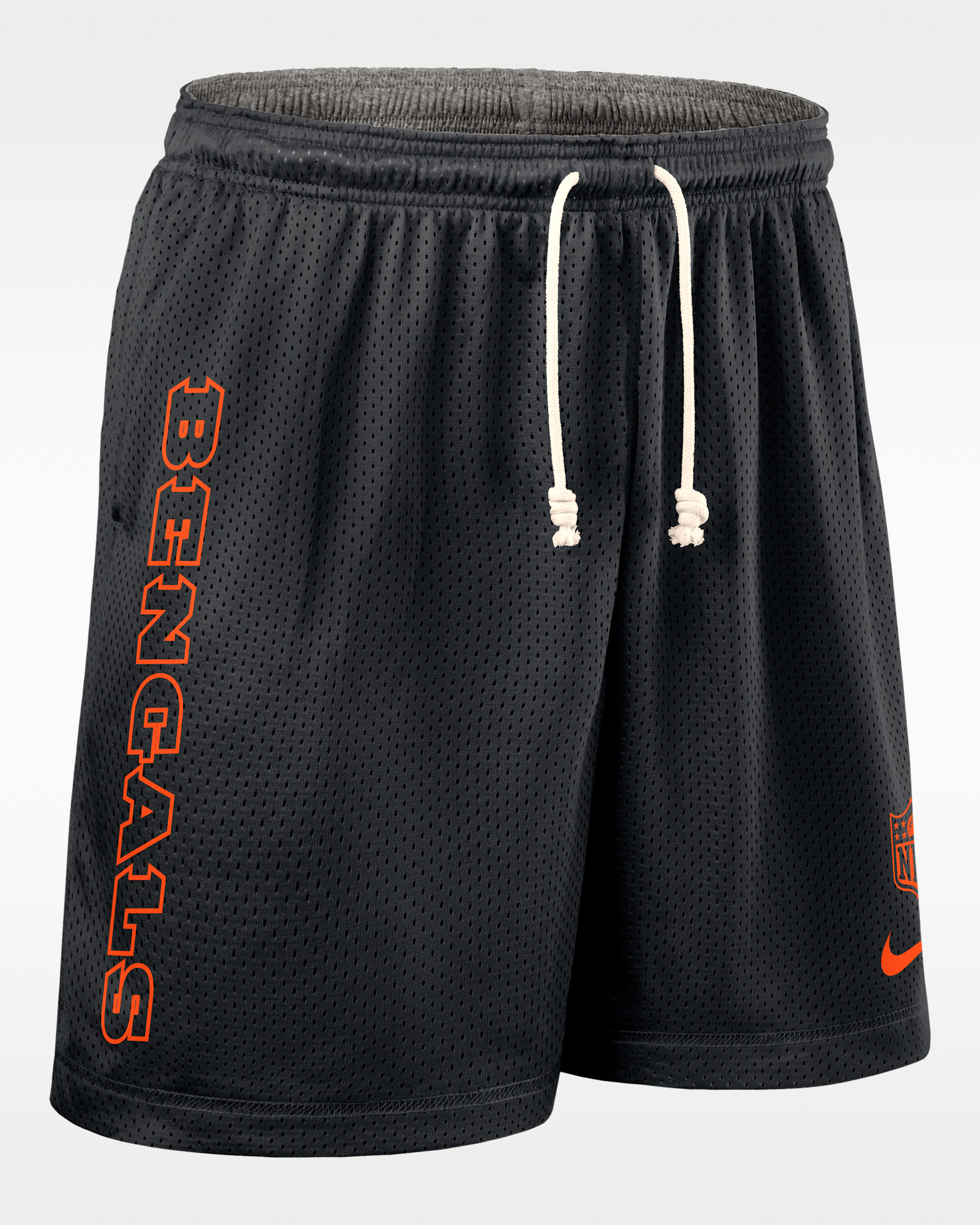 Cincinnati Bengals Sideline Reversible Men’s Nike Dri-FIT NFL Shorts - Black