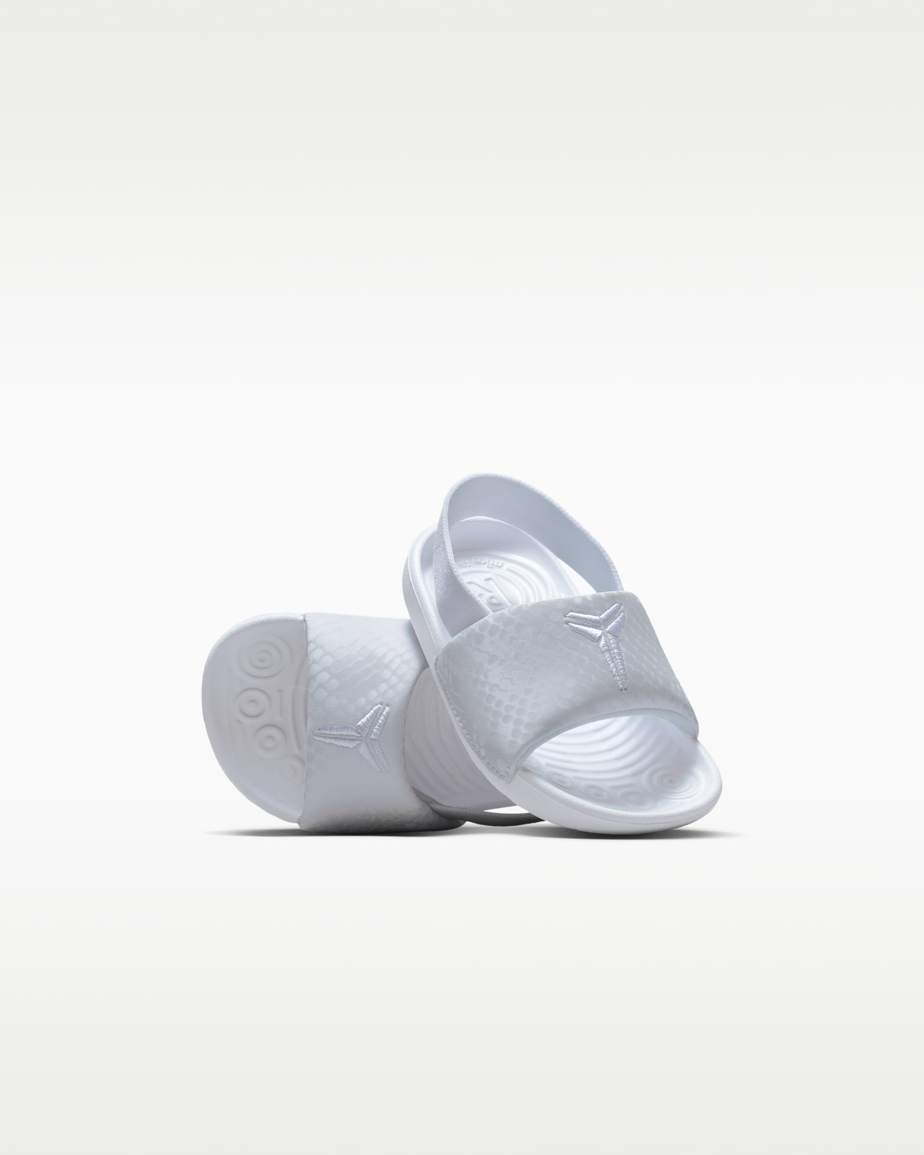 Chanclas infantiles/para bebé Kobe Kawa - Blanco/Blanco
