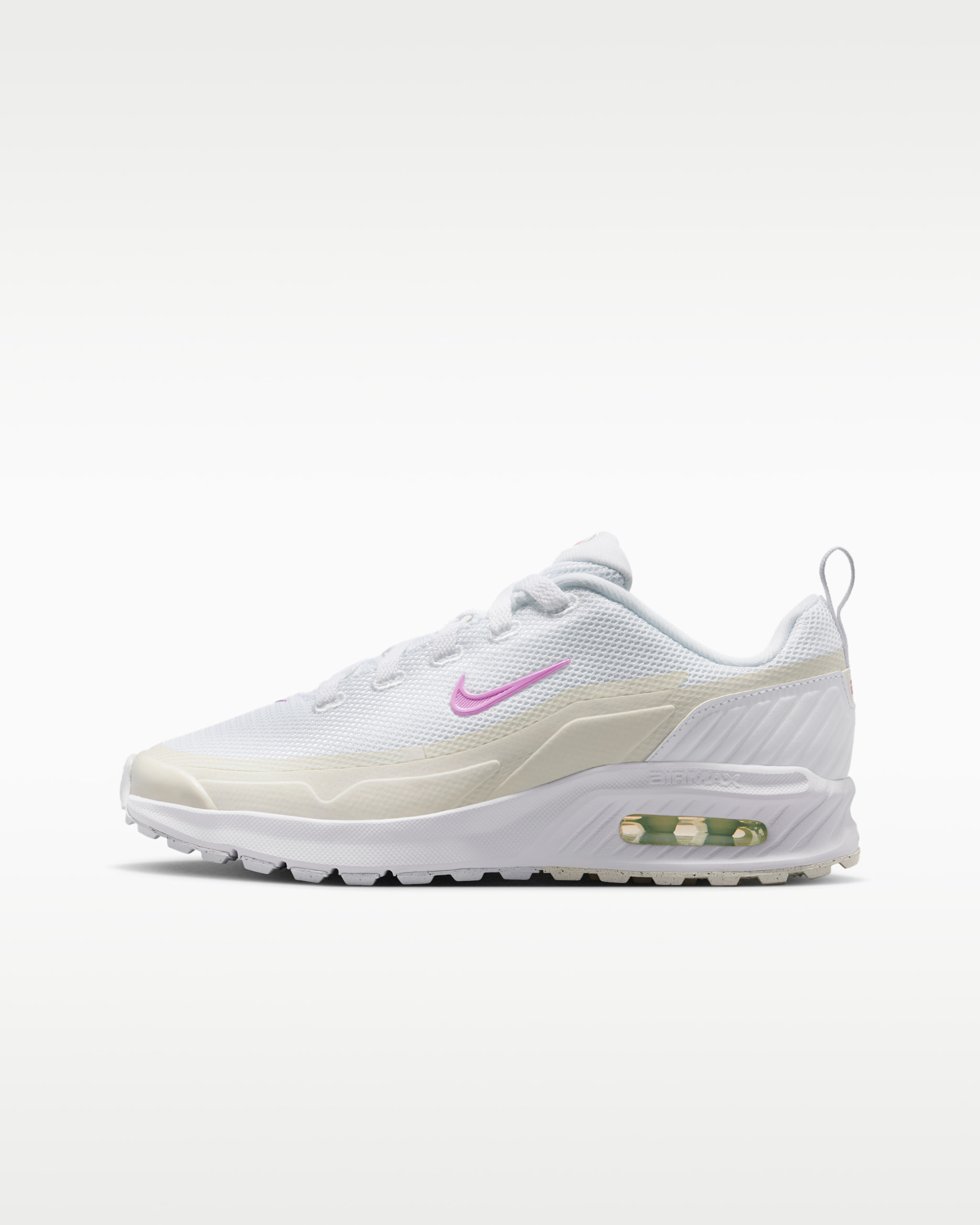Nike Air Max Bia Older Kids' Shoes - White/Spruce Aura/Light Magenta