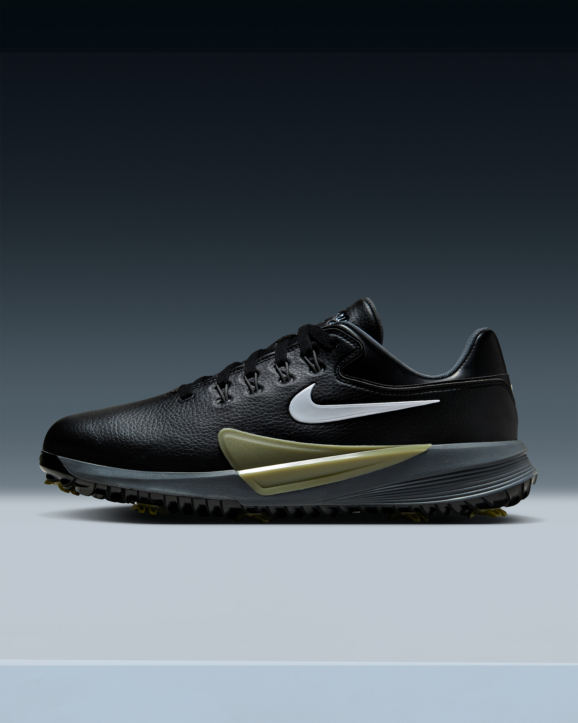 Tenis de golf para hombre Nike Victory Pro 4 - Negro/Oliva empolvado/Gris hierro/Blanco