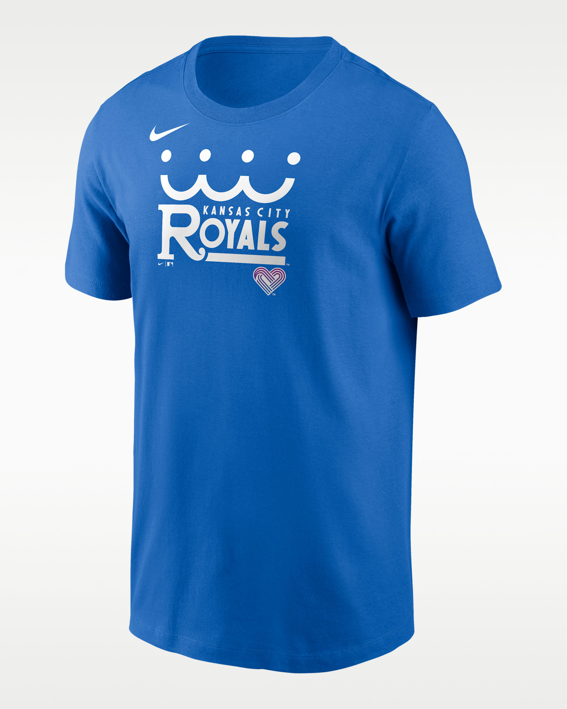 Kansas City Royals City Connect Wordmark Men's Nike MLB T-Shirt - Blue