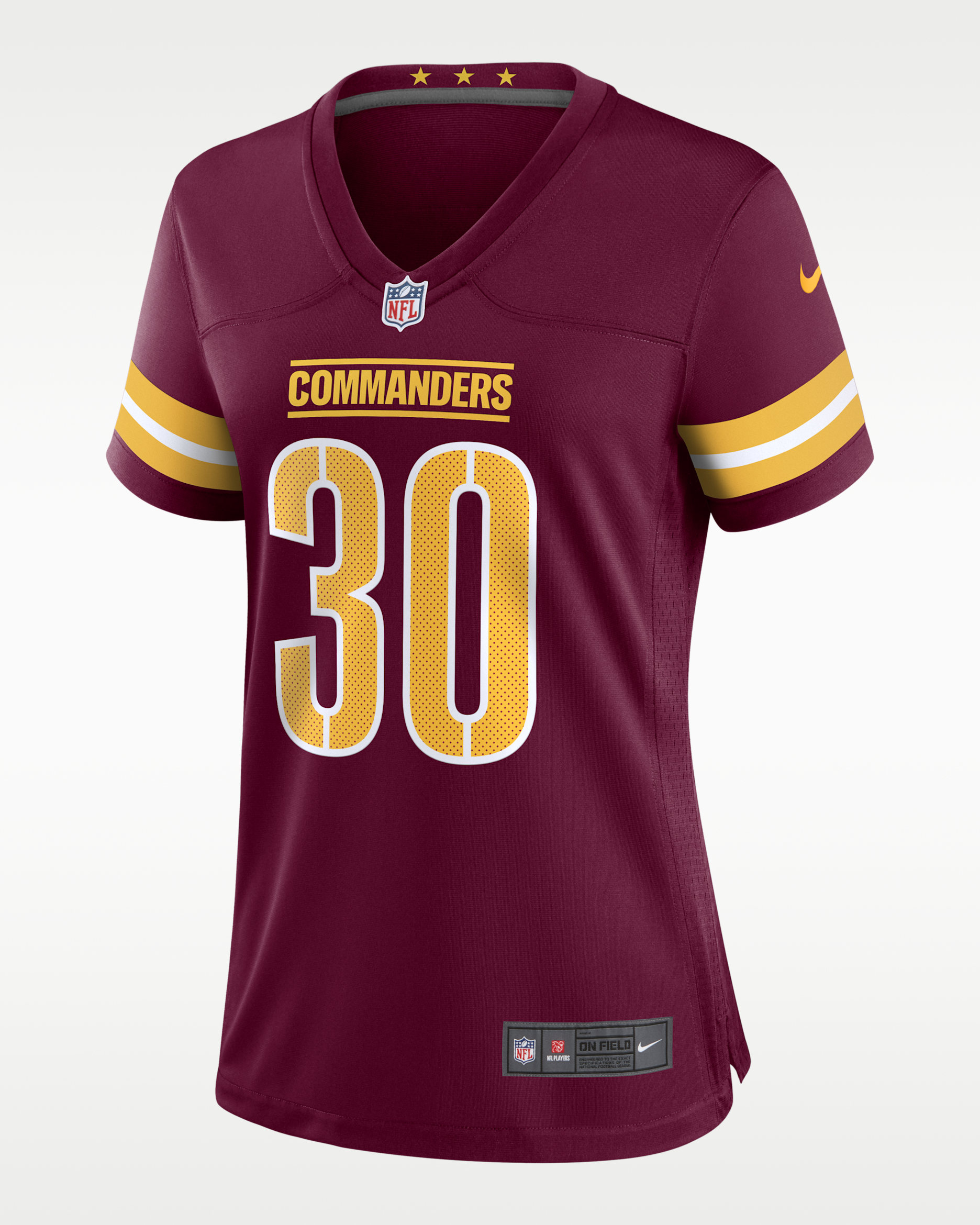 Jersey de fútbol americano Nike de la NFL Game para mujer Austin Ekeler Washington Commanders - Rojo team