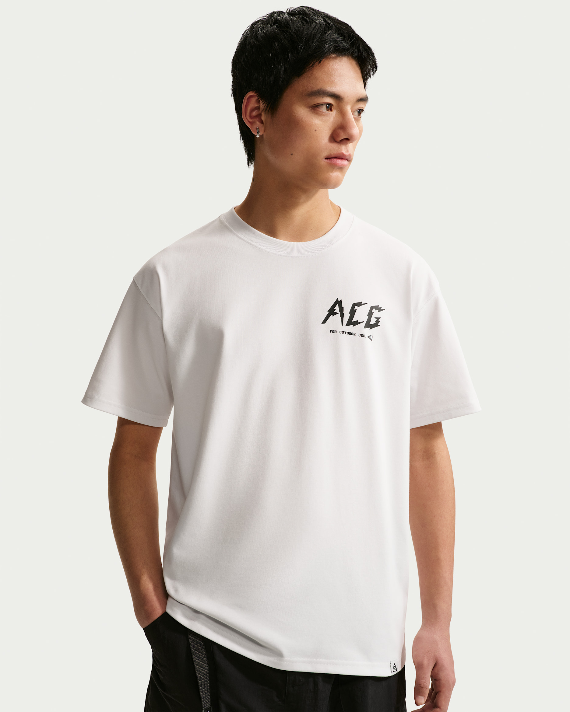 Nike ACG 男款 Dri-FIT T 恤 - Summit White