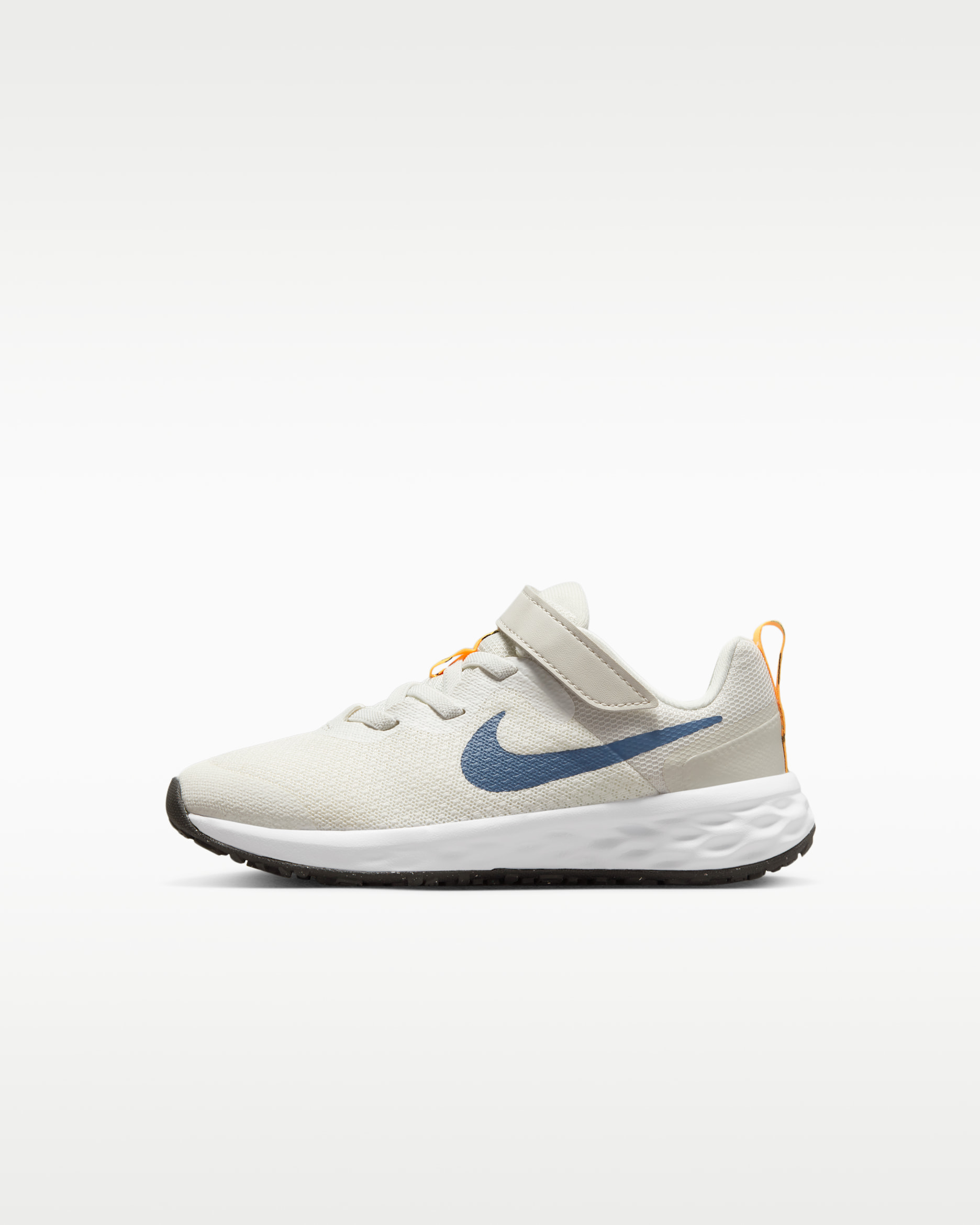 Nike Revolution 6 Little Kids' Shoes - Summit White/Light Bone/Blue Lightning/Diffused Blue