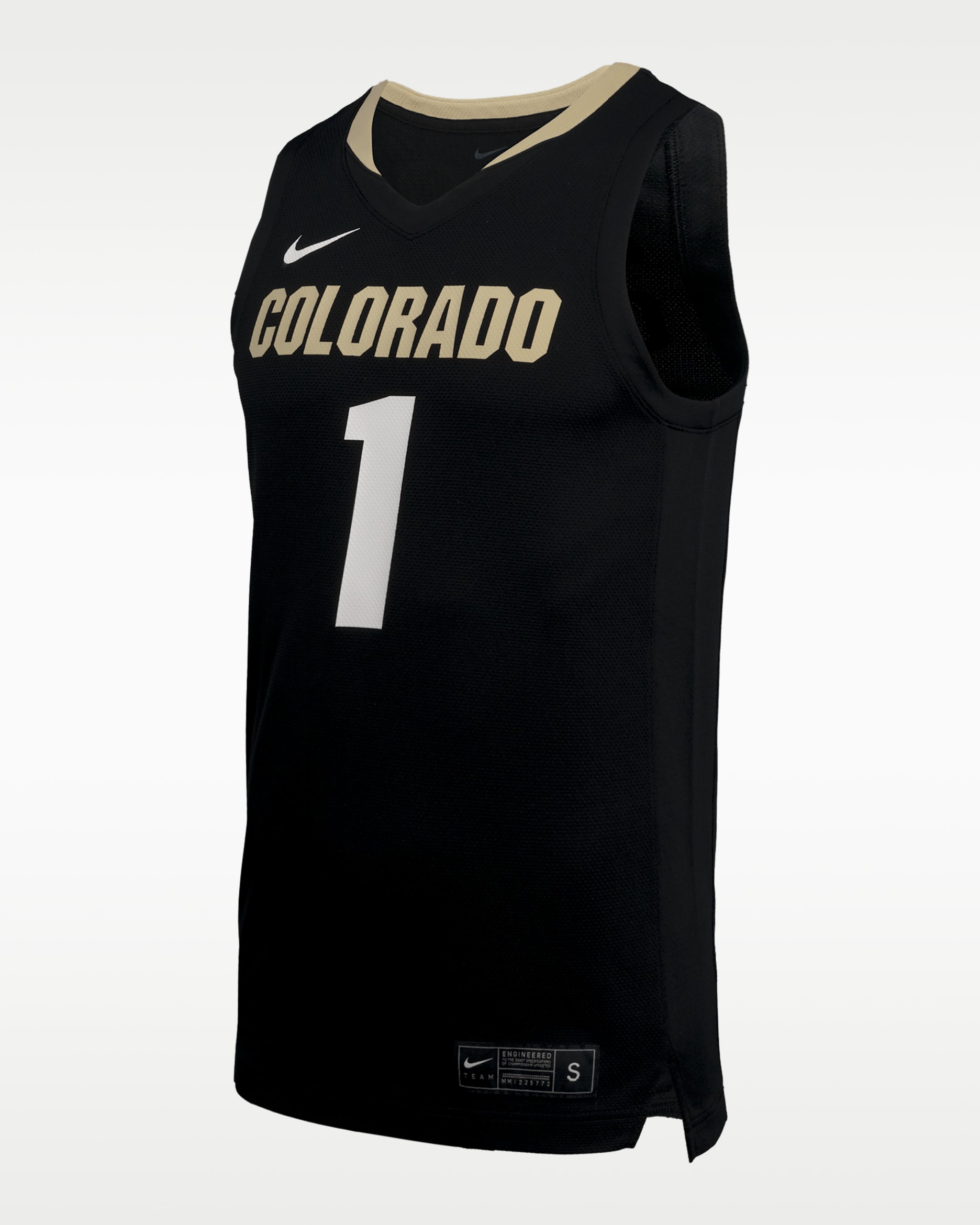 Colorado Men's Nike College Basketball Jersey - Black