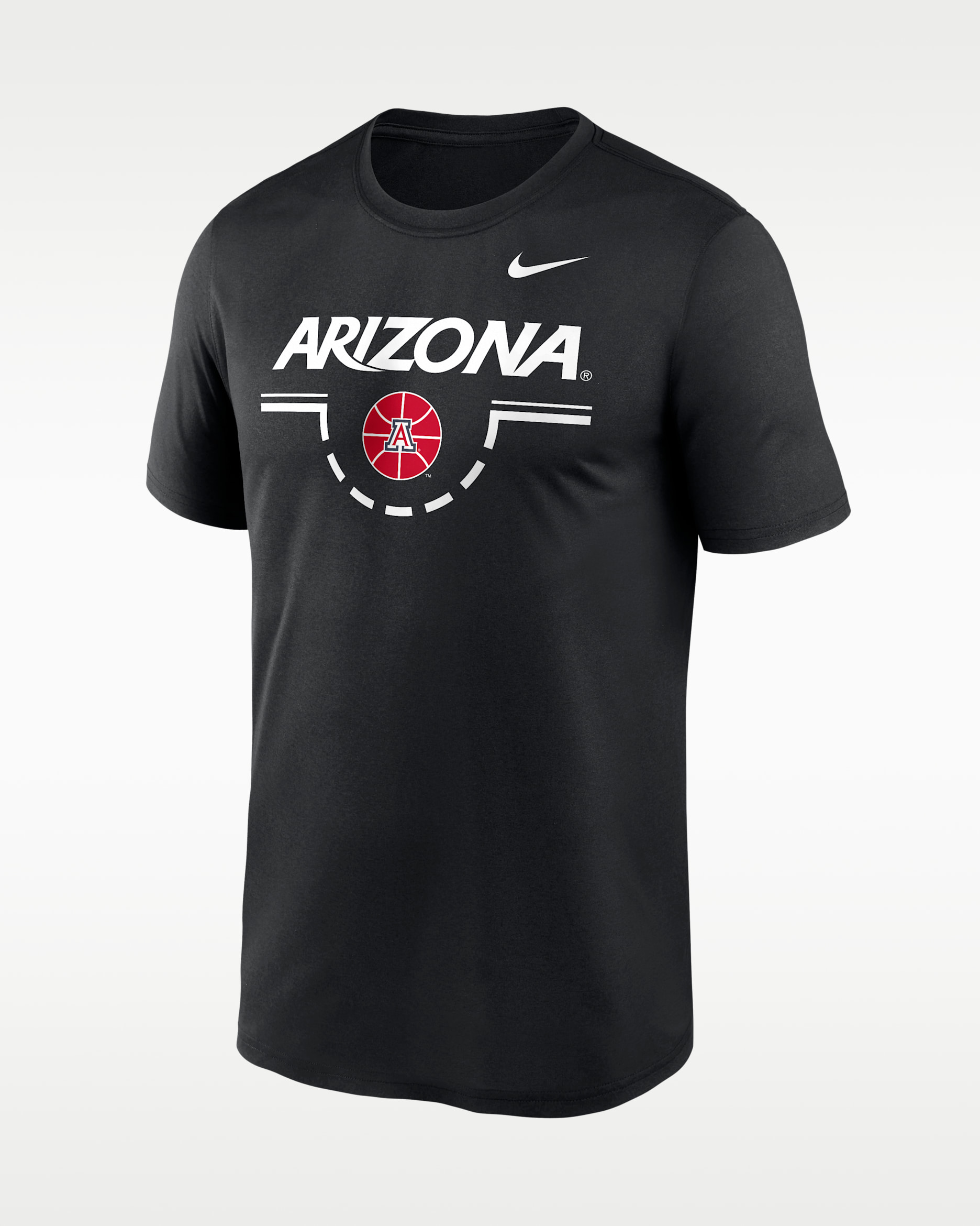 Playera universitaria Nike Dri-FIT para hombre Arizona Courtside - Negro