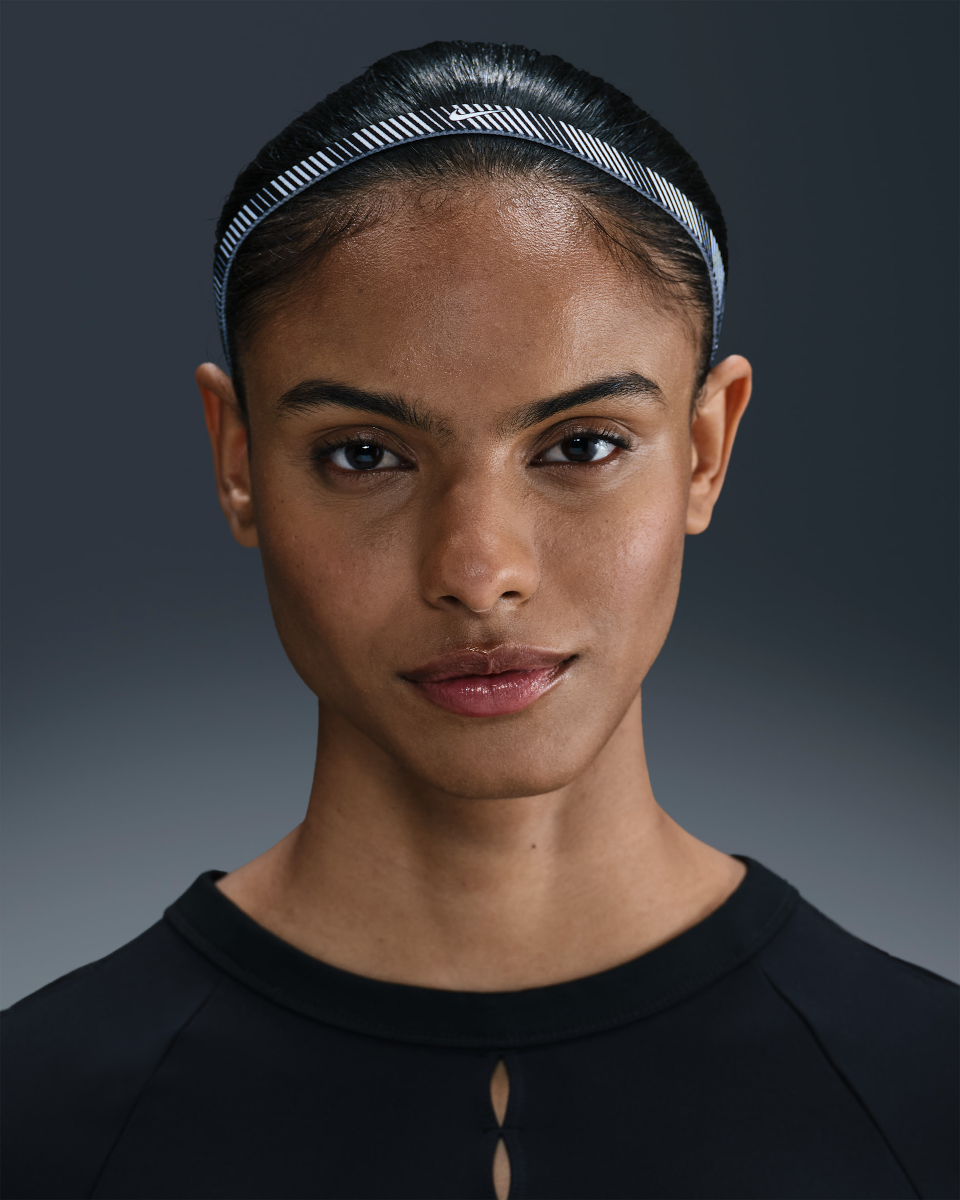 Nike Flex Headbands (6-Pack) - White/Black/White