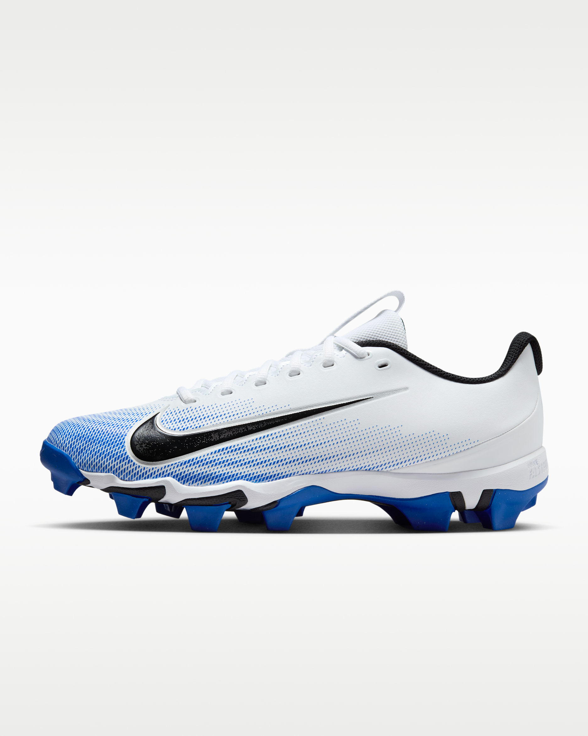 Tacos de fútbol americano Nike Vapor Shark 3 - Blanco/Azul carrera/Negro
