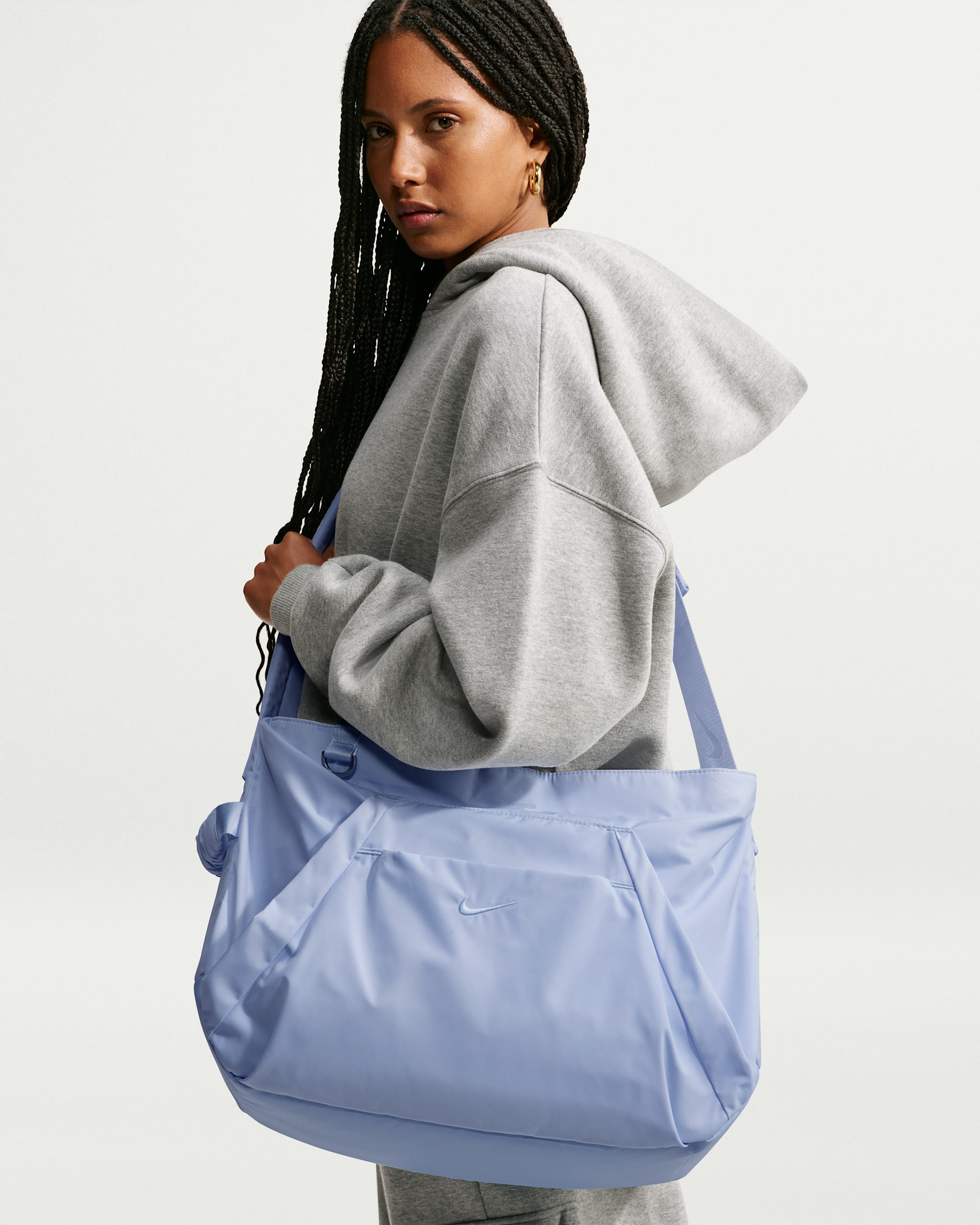 Nike One Tote Bag (25L) - Hydrogen Blue/Aluminum/Hydrogen Blue