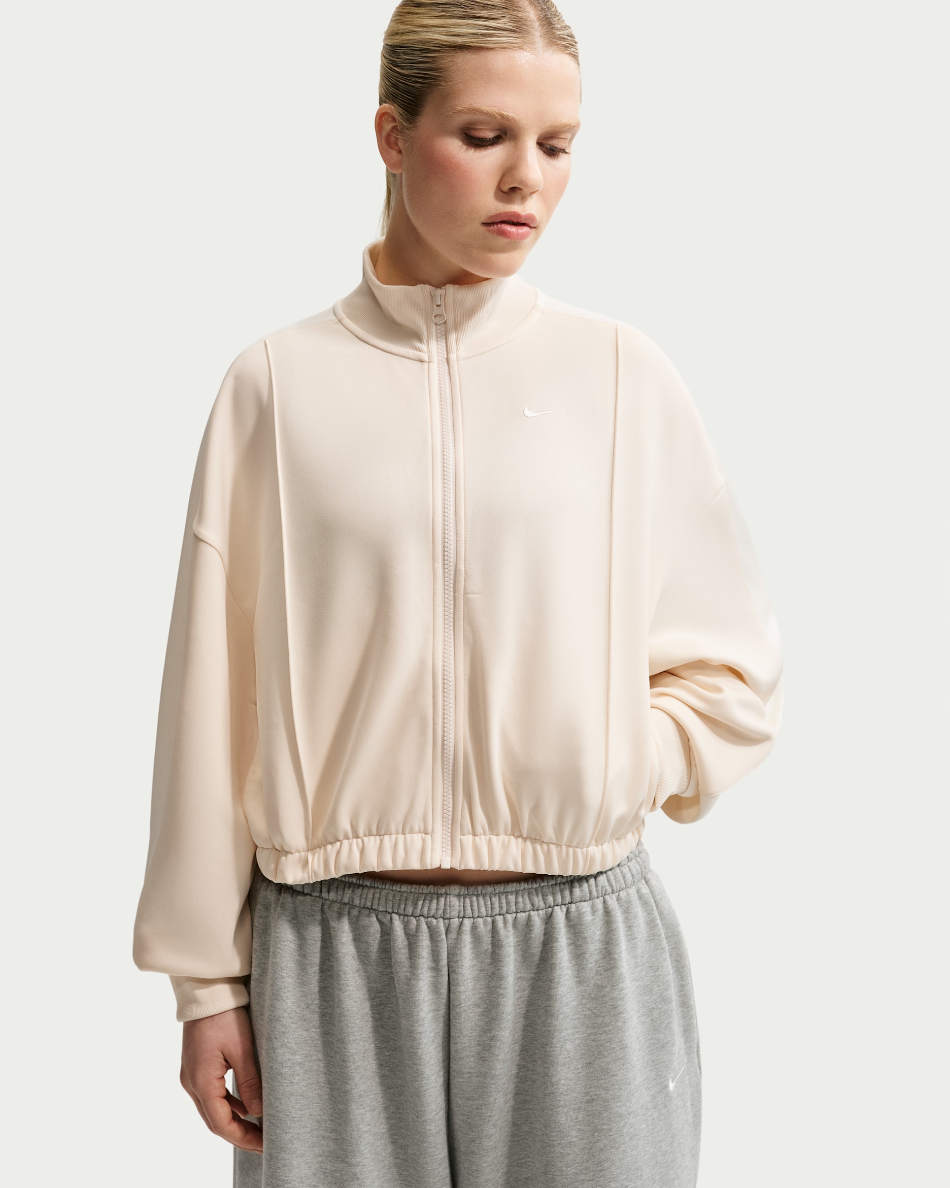 Nike Sportswear Women's Track Jacket - Chalk/Sail/Sail