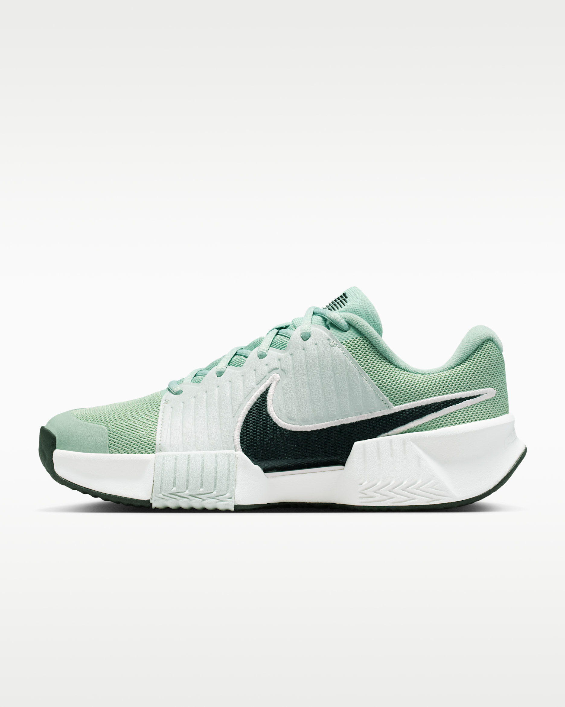 Damskie buty do tenisa na korty ziemne Nike GP Challenge Pro - Steam/Light Silver/Biel/Czerń