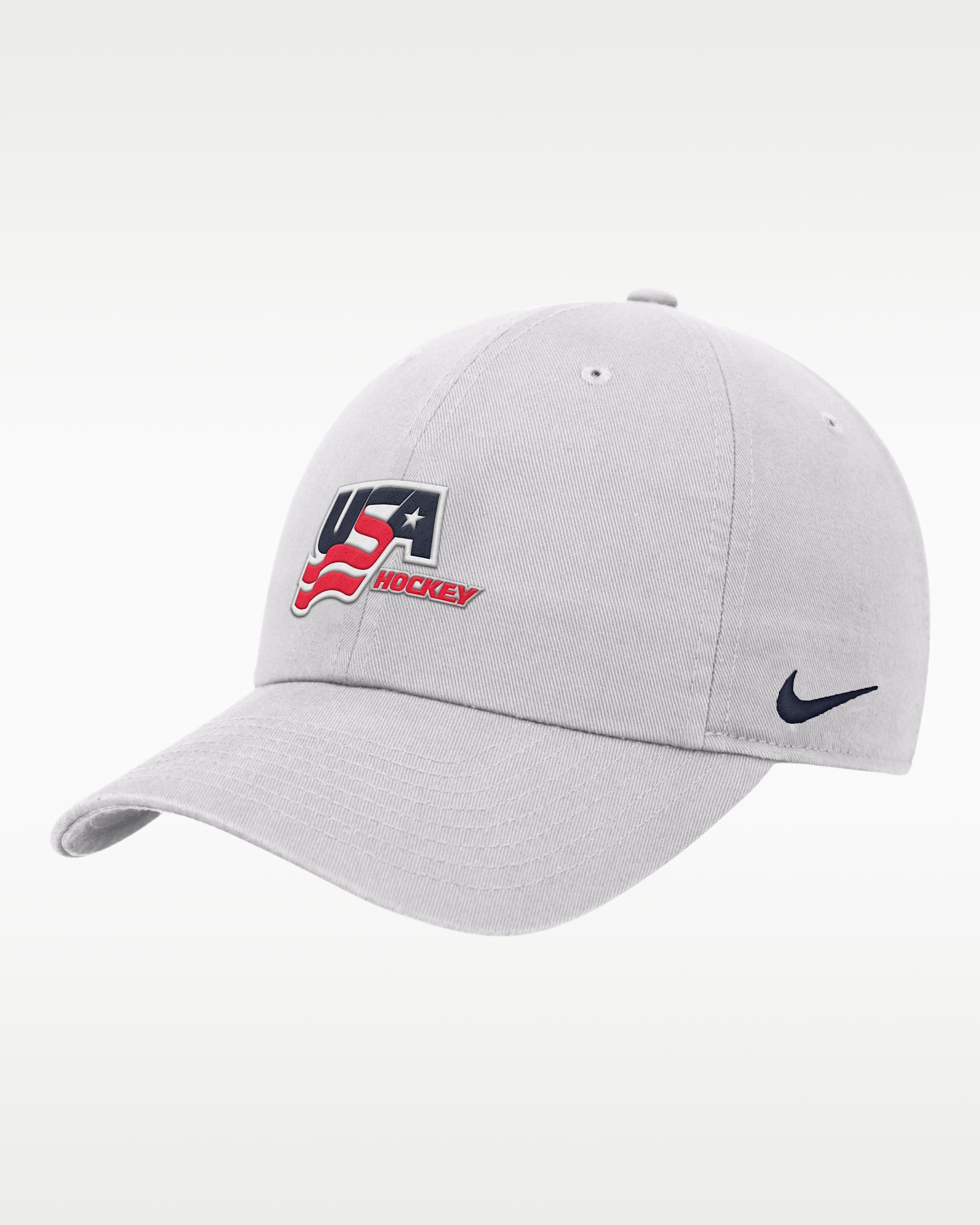 Nike USA Olympic Team 2026 "Gold Medal" Adjustable Unstructured Club Cap - White
