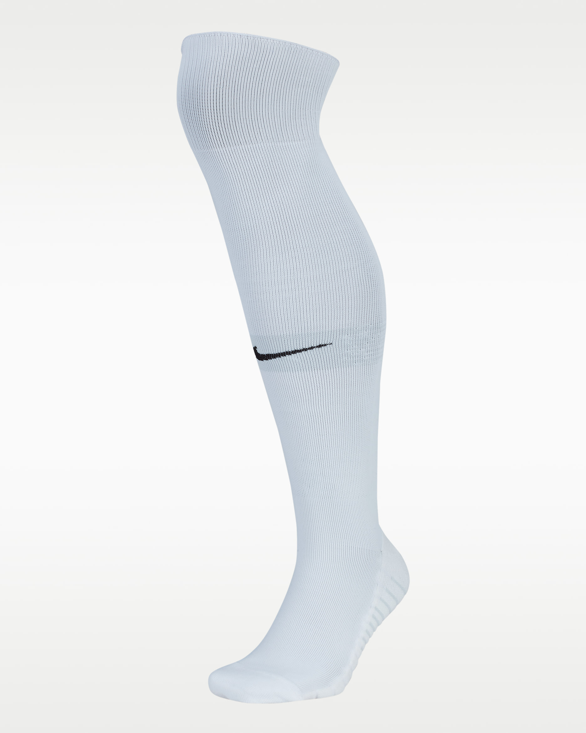 Nike Squad 足球小腿襪 - 白色/Pure Platinum/黑色