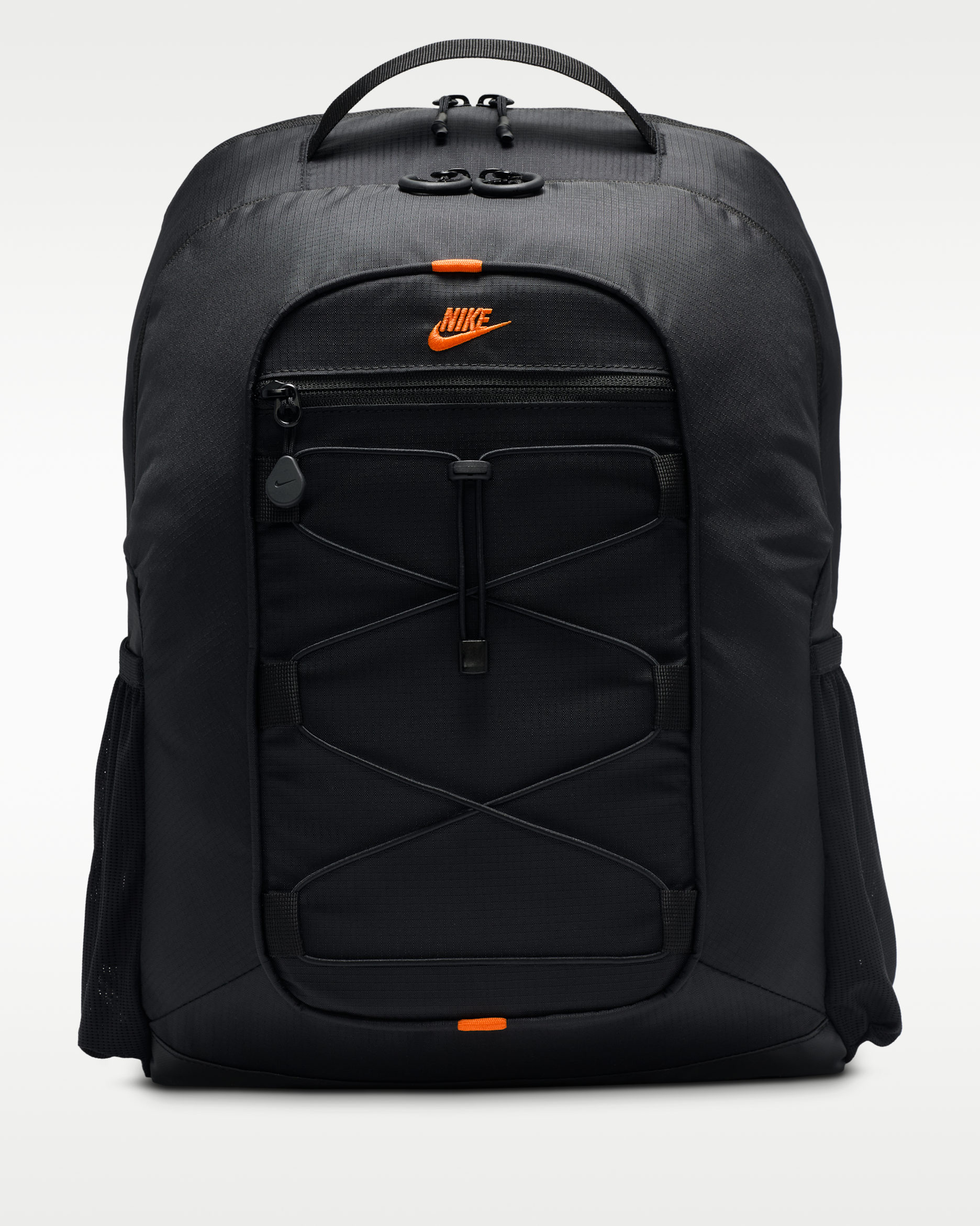 Sac à dos Nike Hayward Scouter pour ado (22 L) - Noir/Noir/Safety Orange