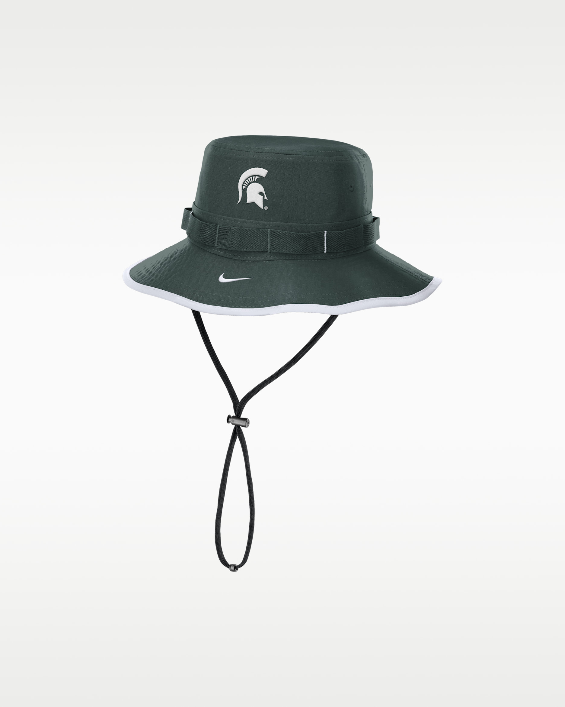 Michigan State Spartans On-Field Apex Boonie Men's Nike Dri-FIT College Bucket Hat - Pro Green