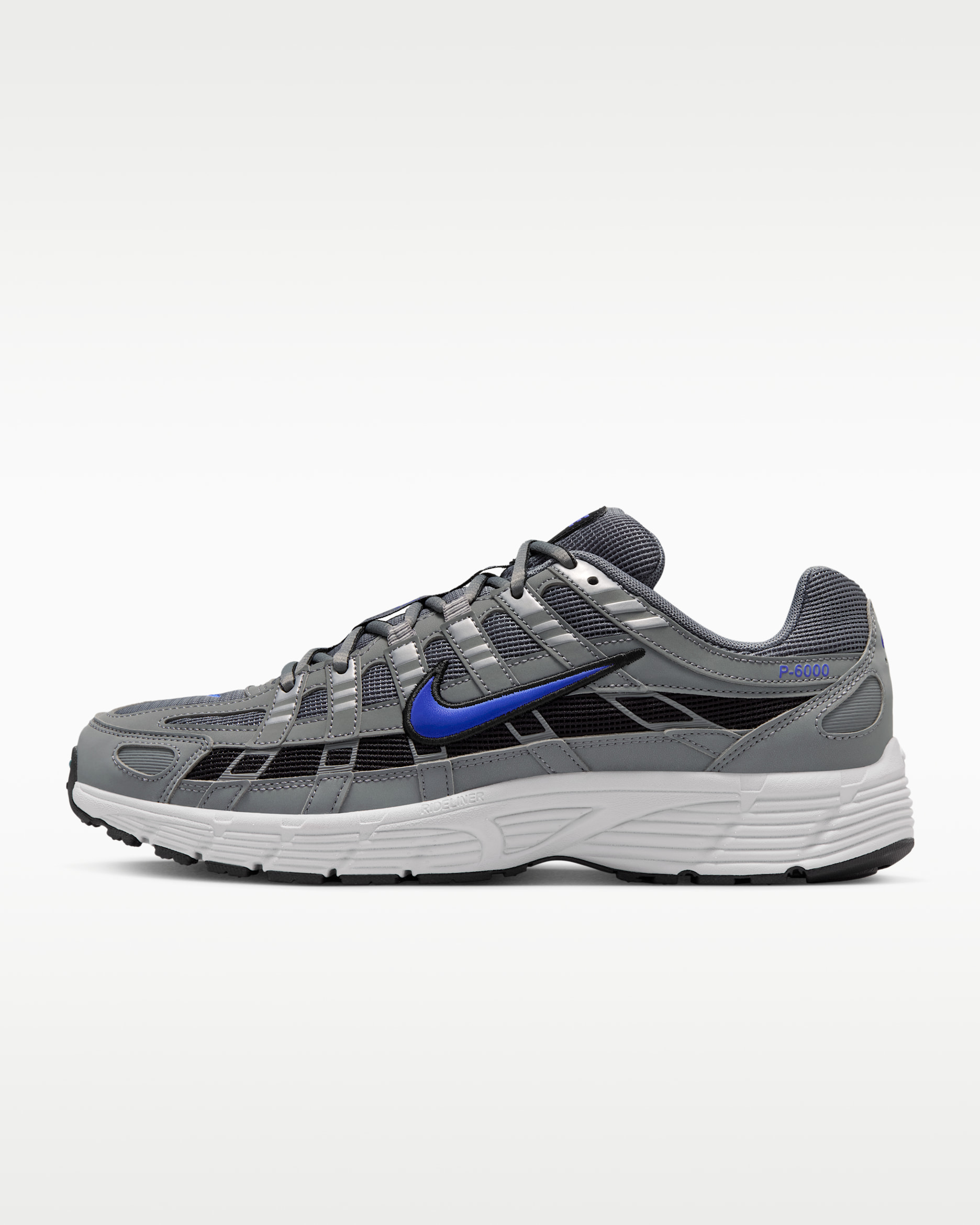 Nike P-6000 Men's Shoes - Smoke Grey/Light Smoke Grey/Platinum Tint/Racer Blue