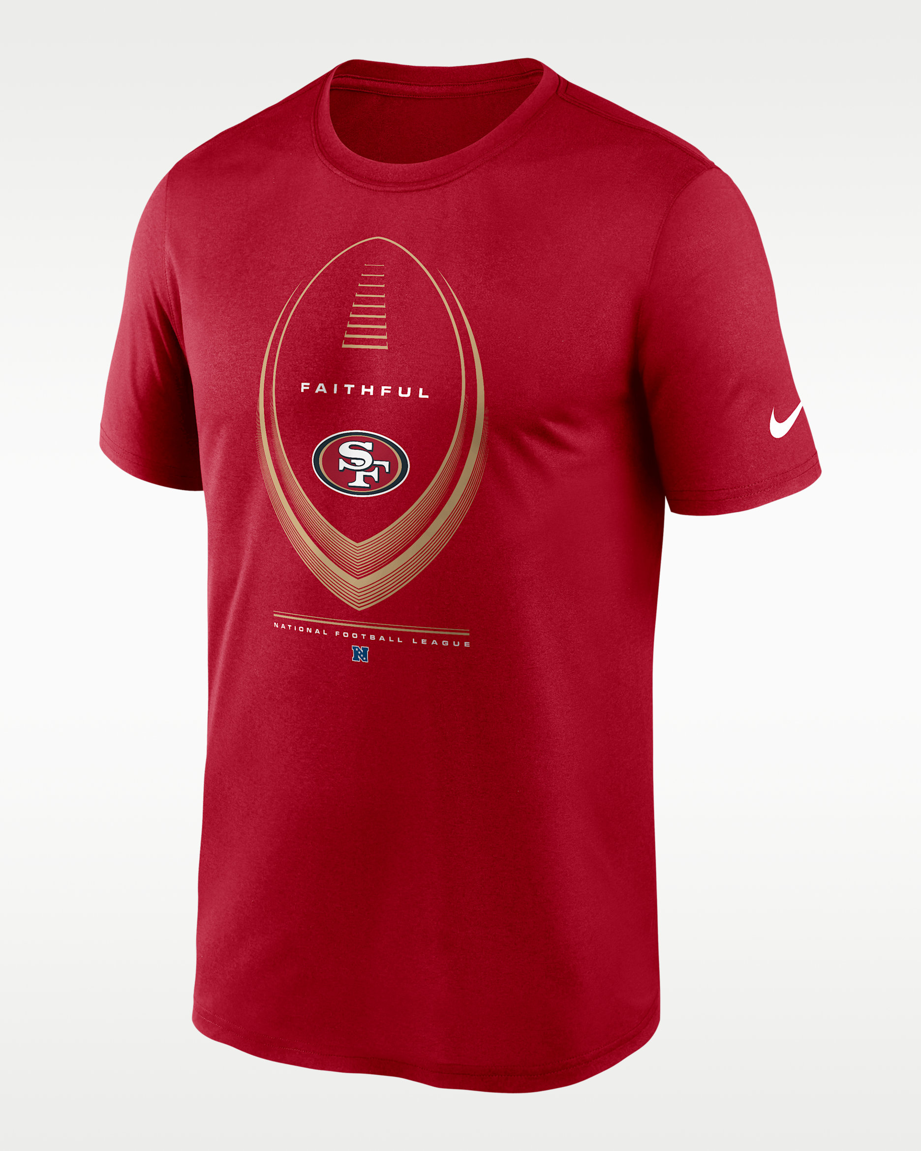 San Francisco 49ers Legend Icon Men's Nike Dri-FIT NFL T-Shirt - Red