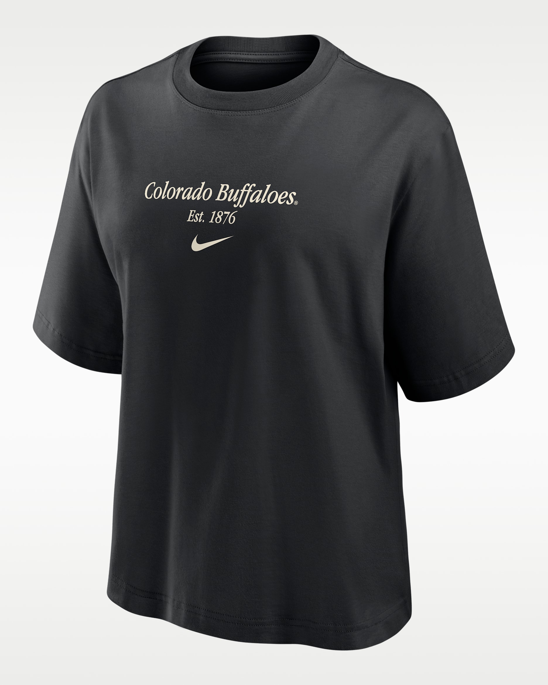 Colorado Authentics Women's Nike College Boxy T-Shirt - Black