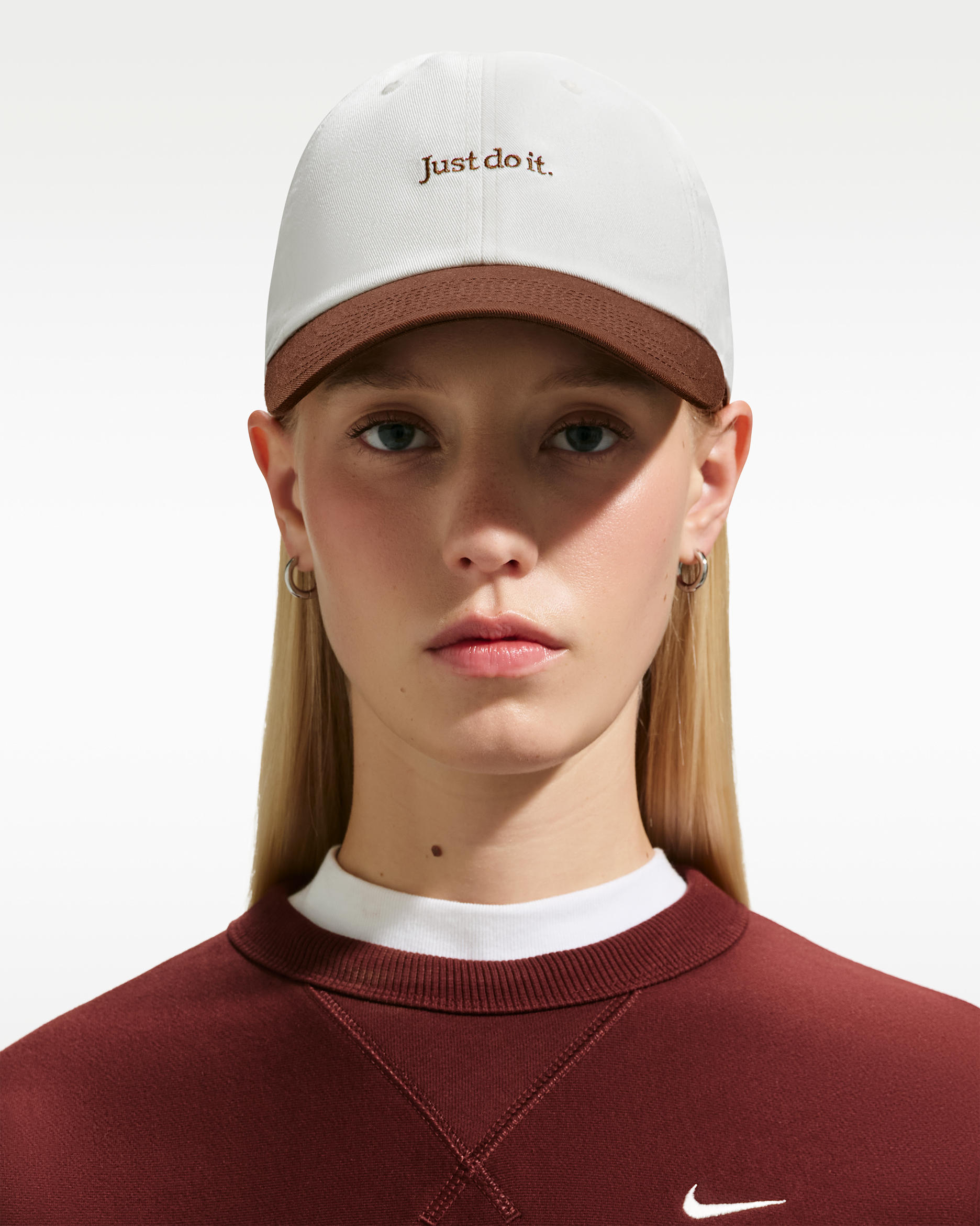 Nike Club Unstructured JDI Cap - Sail/Cacao Wow/Cacao Wow