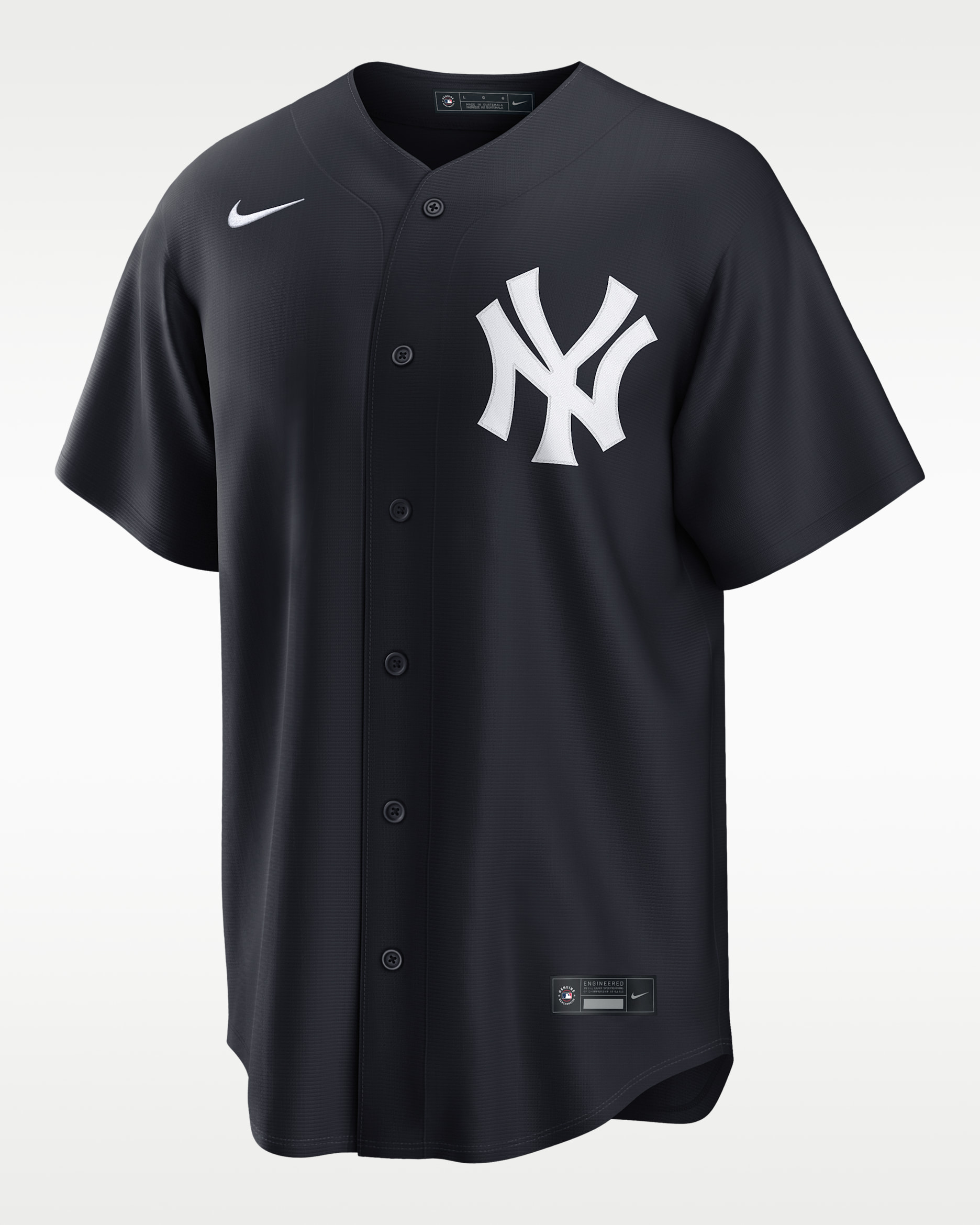 New York Yankees Men's Nike MLB Replica Jersey - Pitch Blue