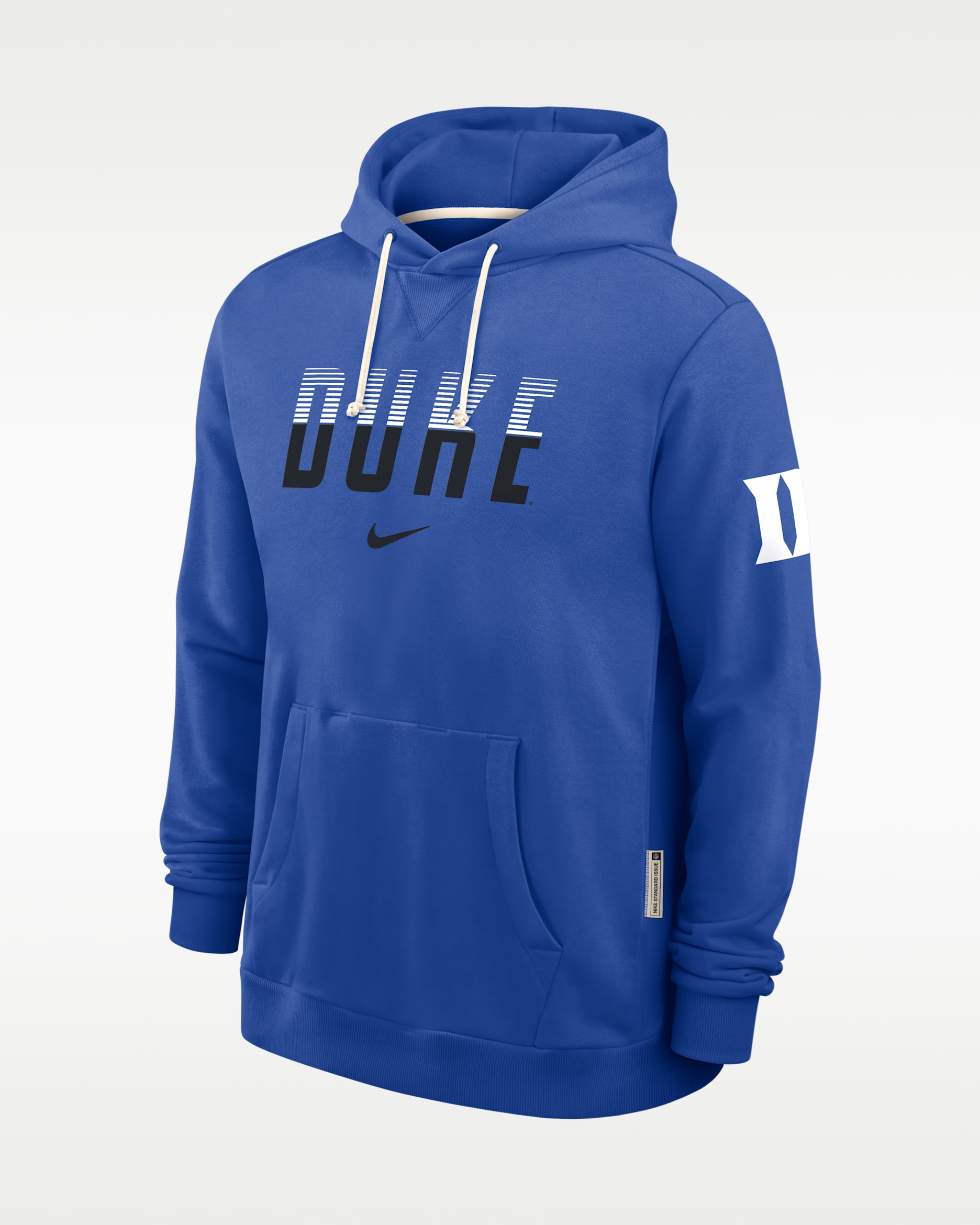 Duke Sideline Standard Issue Men's Nike Dri-FIT College Pullover Hoodie - Game Royal