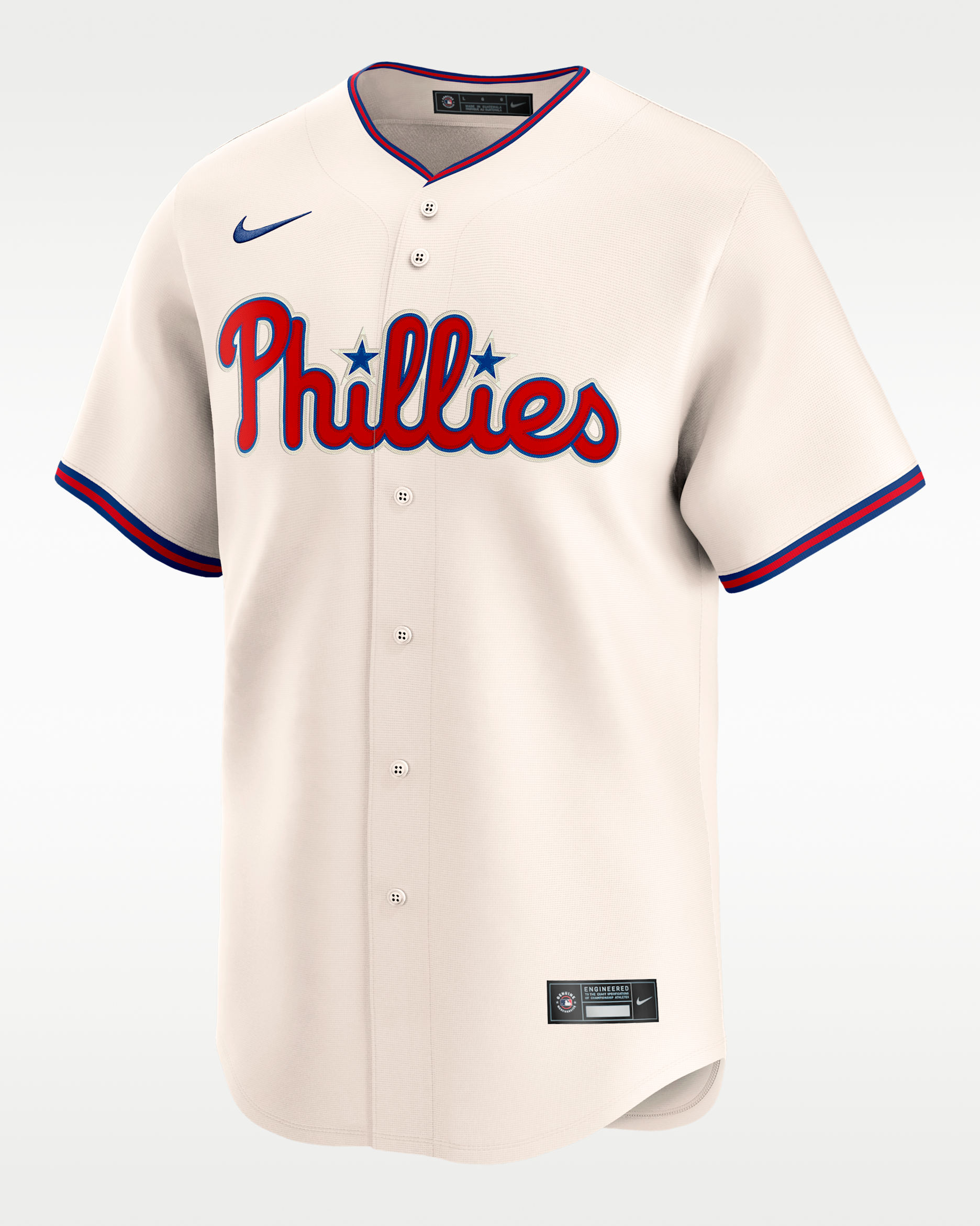 Bryce Harper Philadelphia Phillies Men's Nike Dri-FIT MLB Limited Jersey - Cream