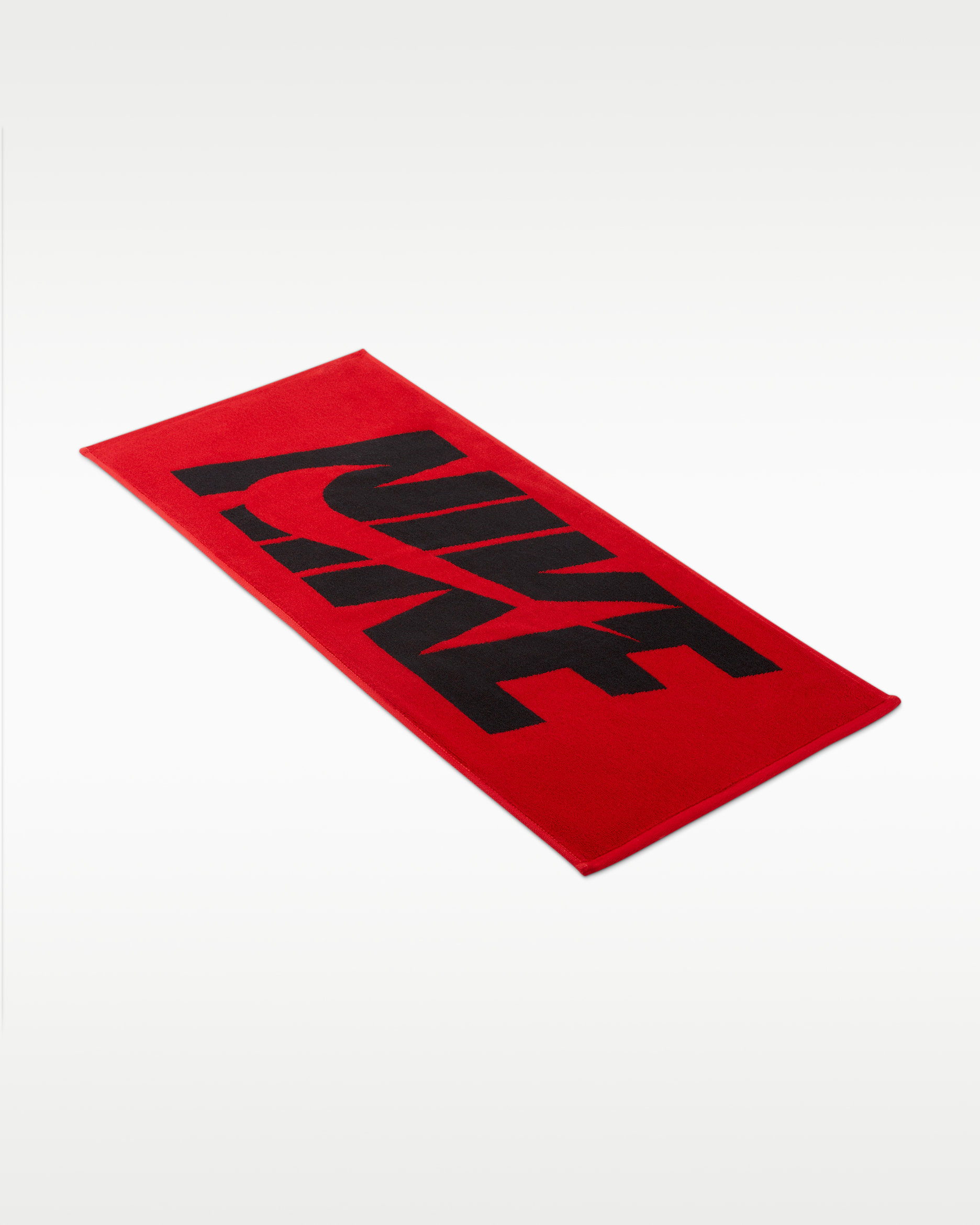 나이키 타월(미디엄) - 블랙/유니버시티 레드/블랙