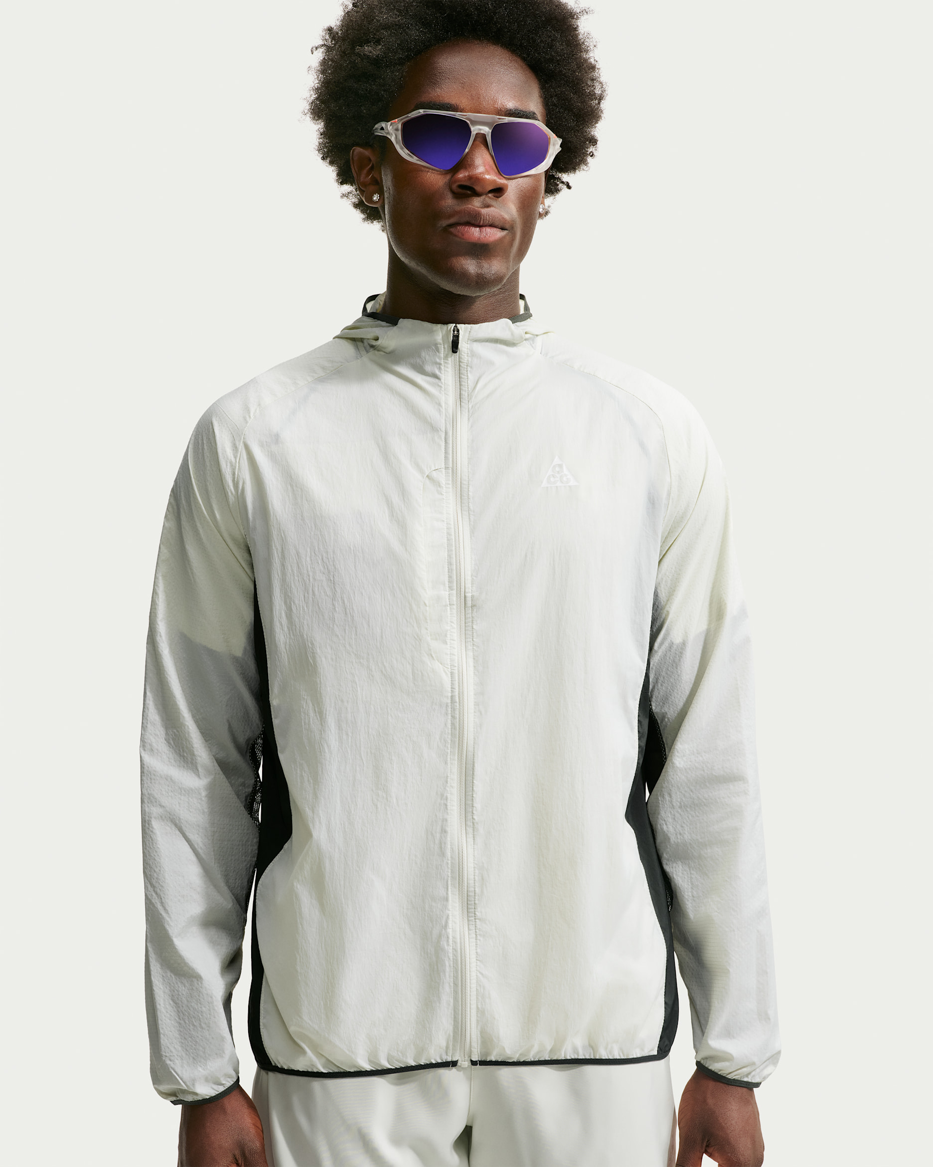 Nike ACG 'Aireez' Men's UV Protection Jacket - Sea Glass/Baltic Blue/Black Spruce/Summit White