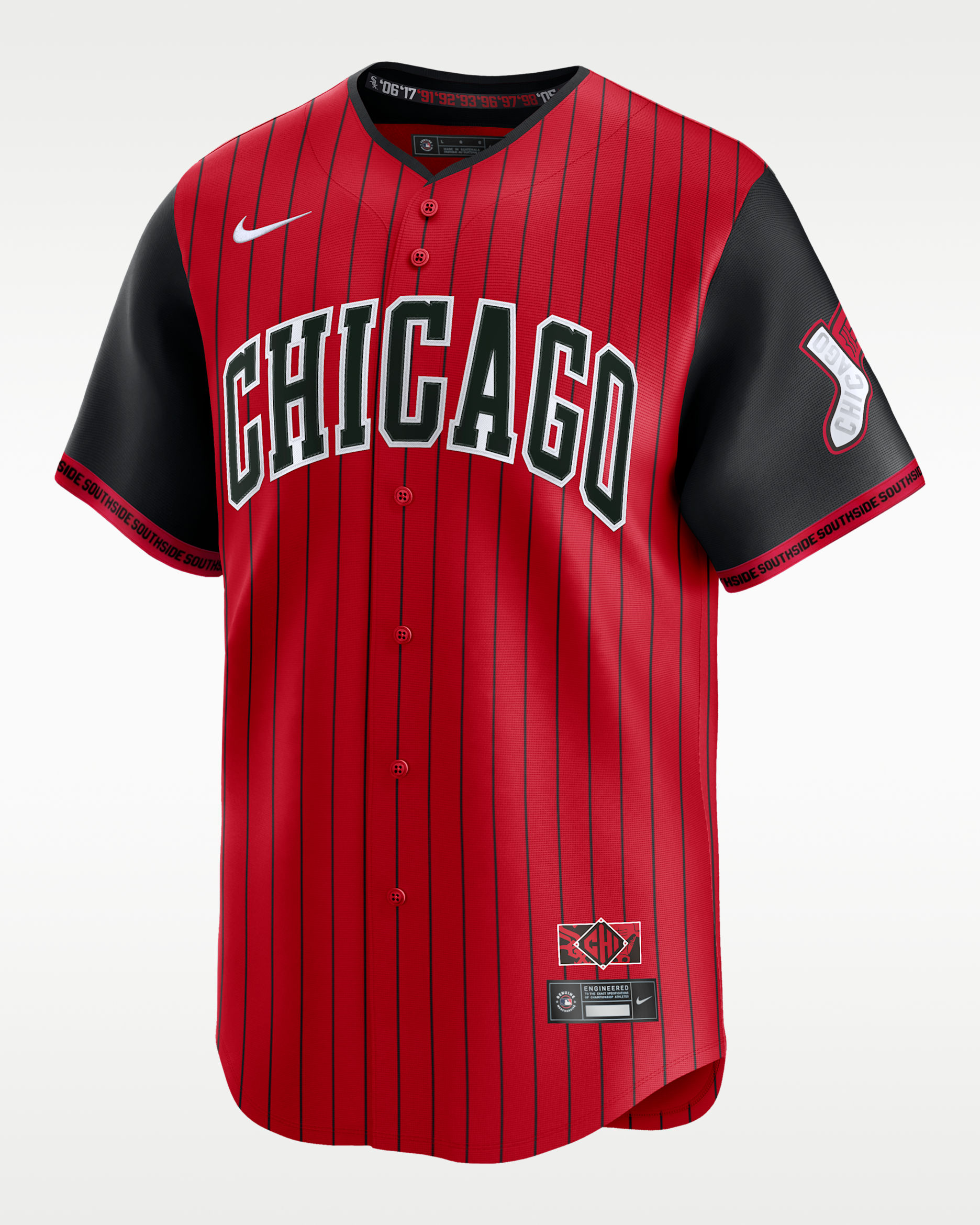 Jersey Nike Dri-FIT ADV de la MLB Limited para hombre Chicago White Sox City Connect - Rojo deportivo
