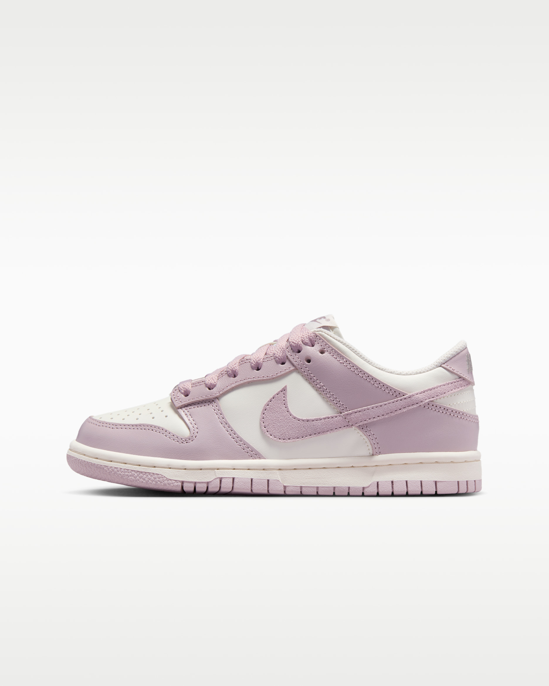 Tenis para niños grandes Nike Dunk Low - Vela/Piedra enigma/Rosado partícula