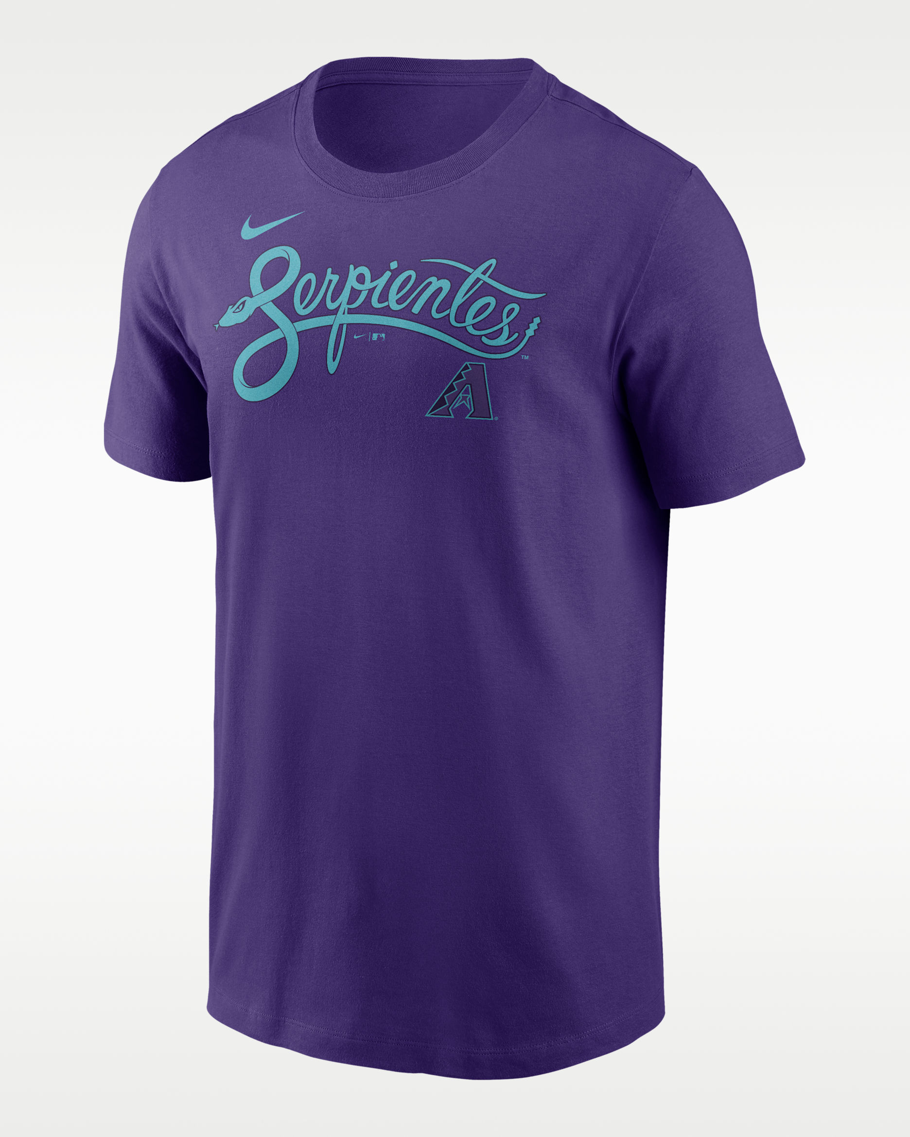 Arizona Diamondbacks City Connect Wordmark Men's Nike MLB T-Shirt - Purple