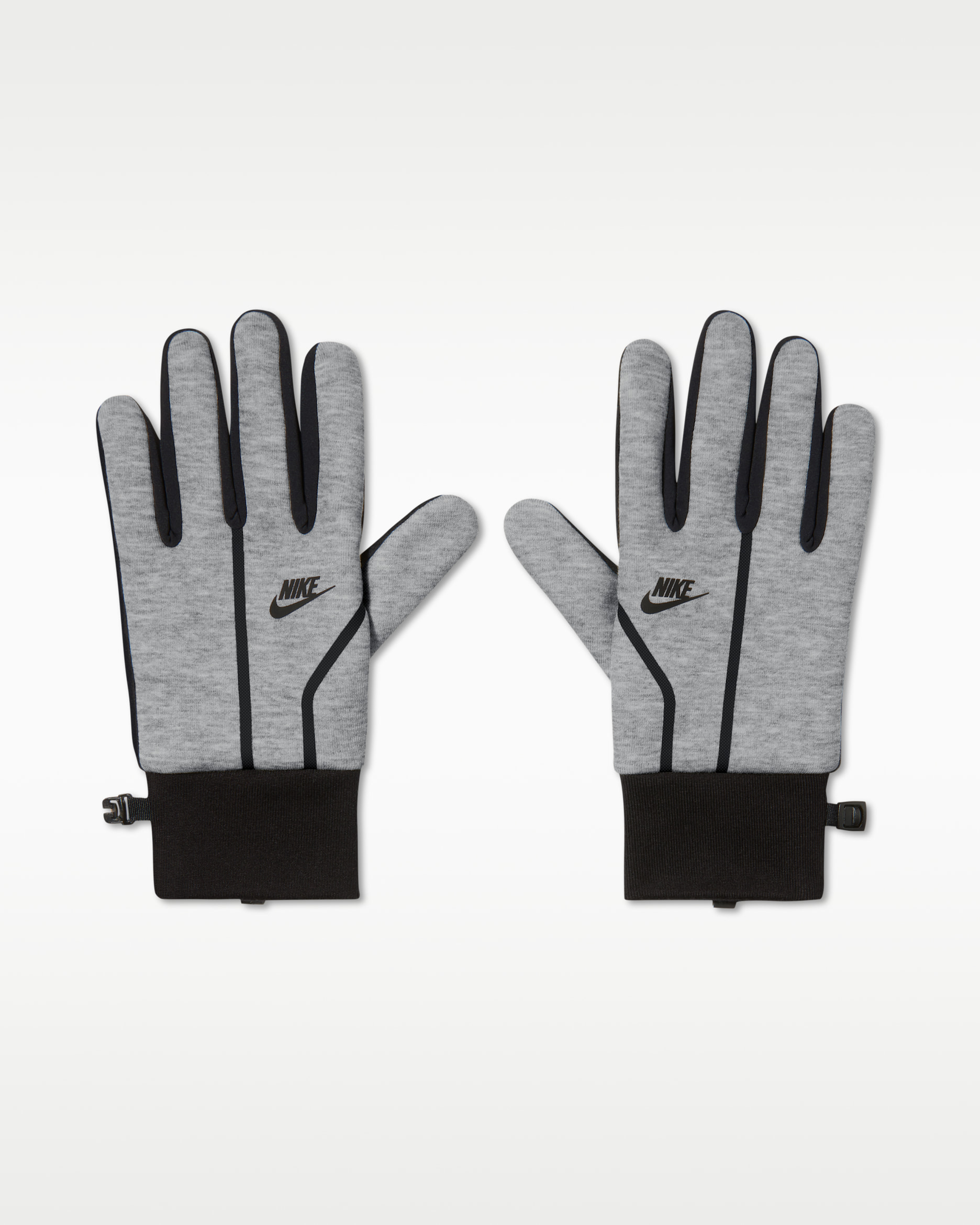 Nike Tech Fleece Men's Gloves - Dark Grey Heather/Black