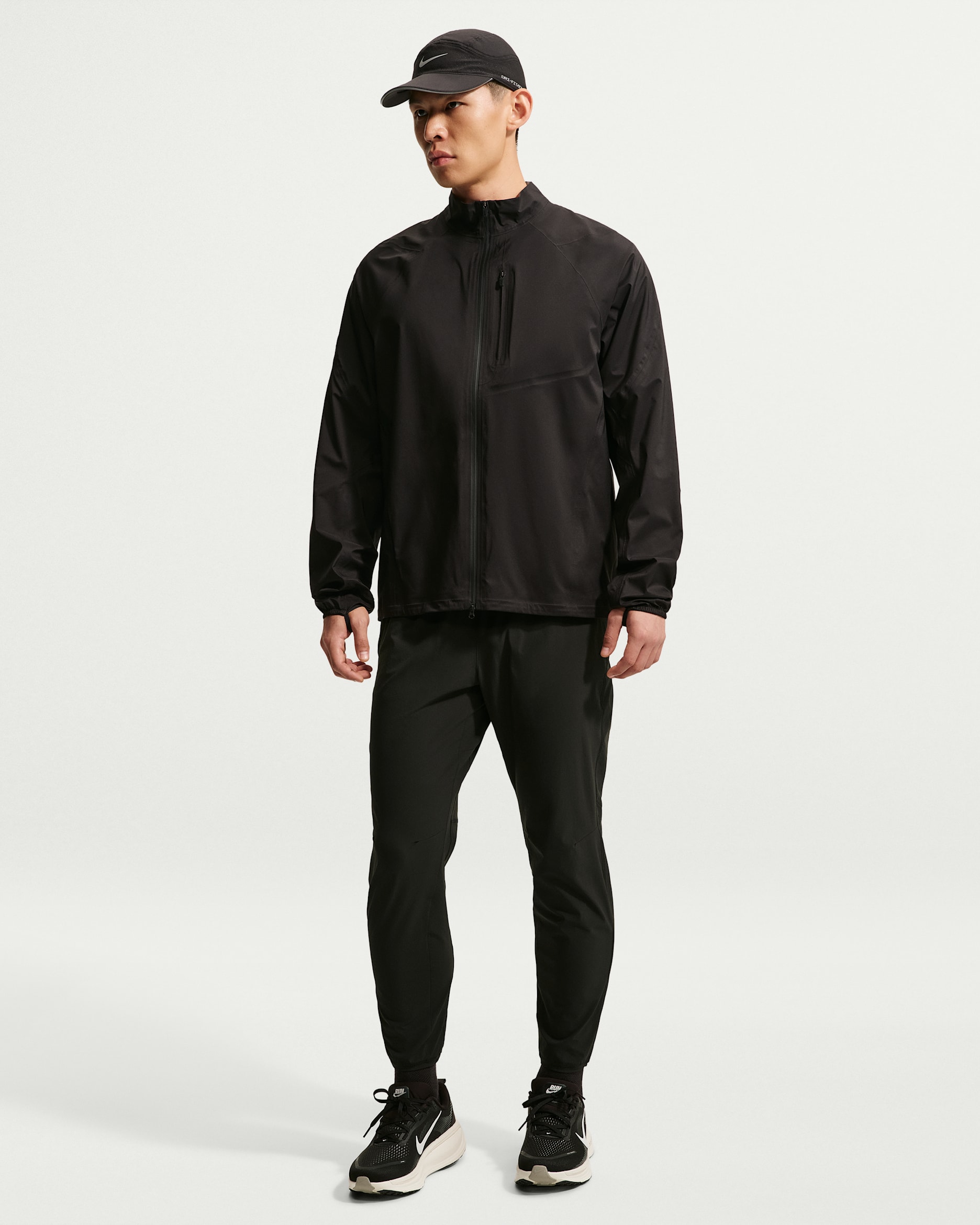 กางเกงผู้ชายผ้าทอ Repel NikeLab | Running - ดำ/ดำ/ดำ
