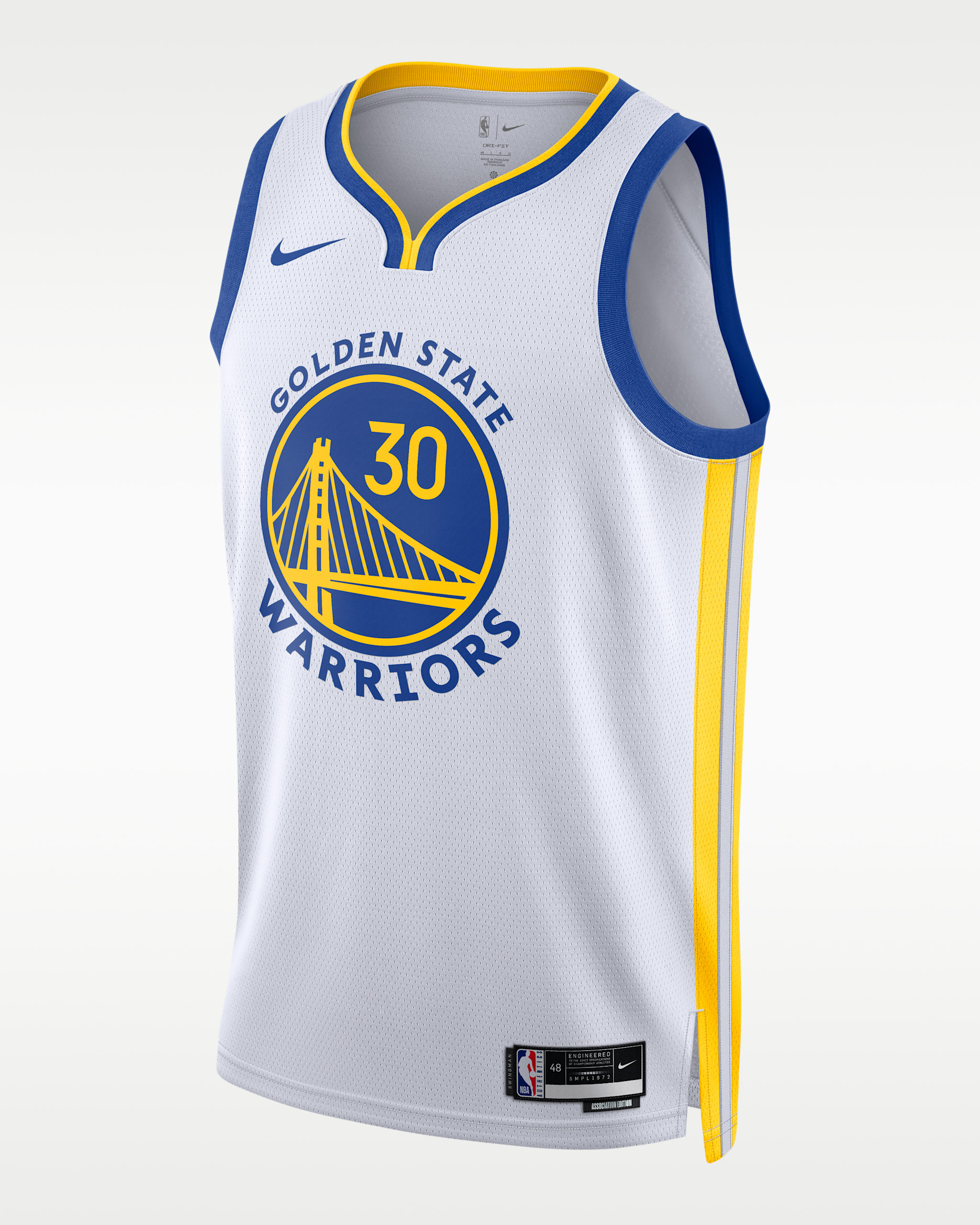 Golden State Warriors Association Edition Men's Nike Dri-FIT NBA Swingman Jersey - White