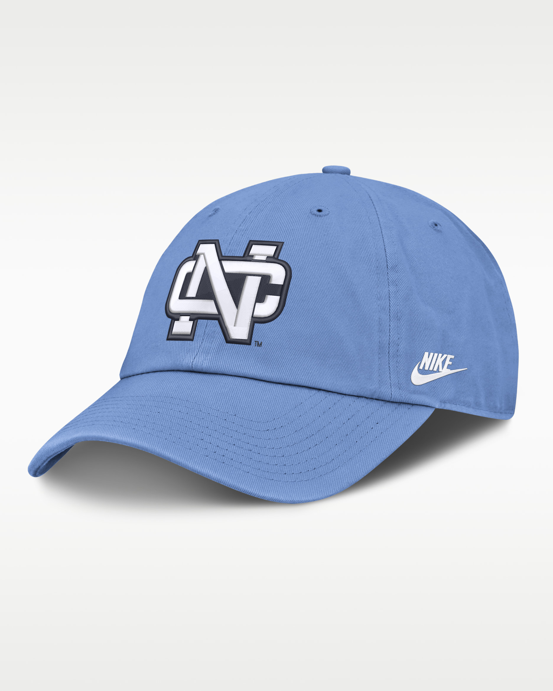 North Carolina Legacy Club Men's Nike College Adjustable Hat - Valor Blue